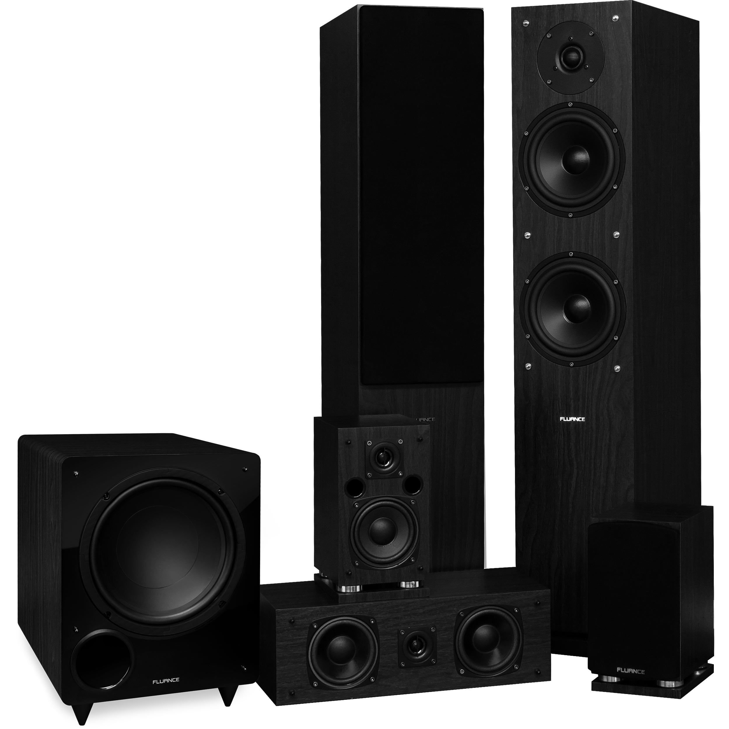 Wallpaper #aGi2I5MBSpphPi3-bTa719 Fluance Elite Series Surround Sound Home Theater 51 Channel Speaker