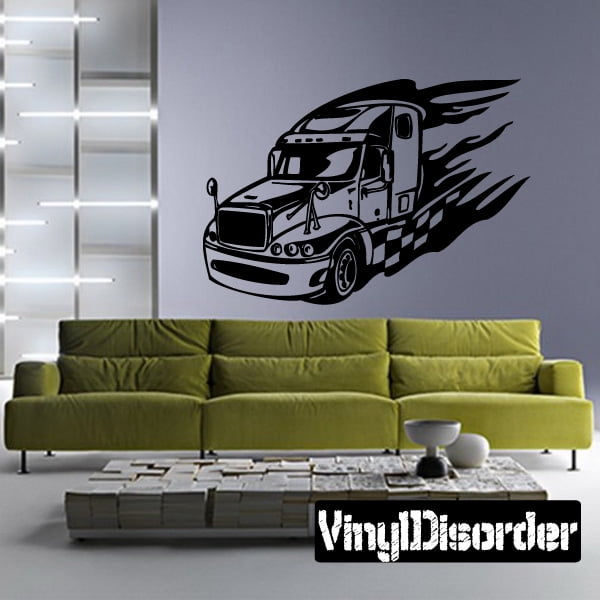 Wallpaper #rbg73JIBJvJKYCmEZfqB55 Semi Truck Wall Decal Vinyl Decal Car Decal DC 105 36 Inches