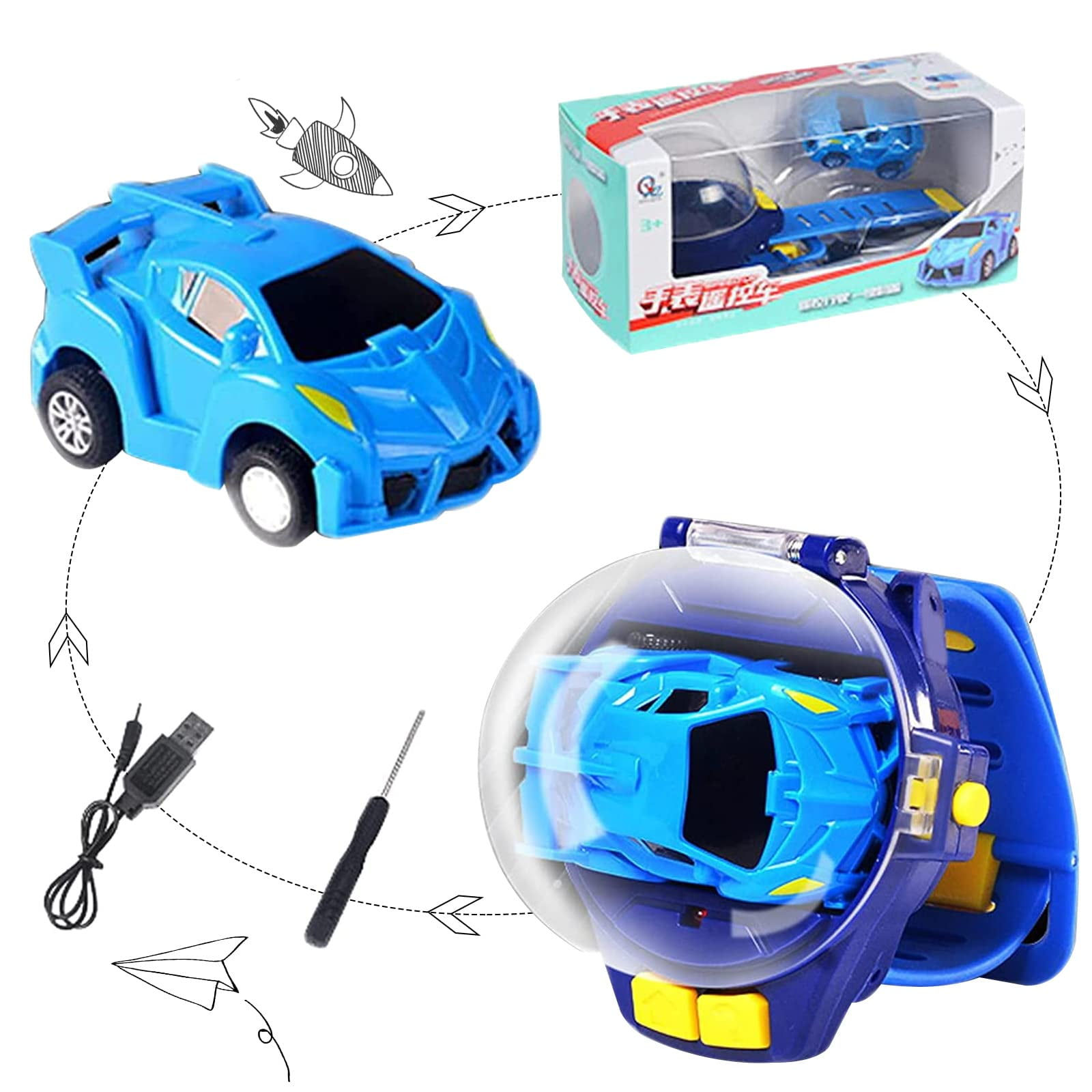 Wallpaper #LGg6GpMBSpphPi3-6hs1102 2022 New Mini Remote Control Car Watch Toys 24 Ghz Detachable Watch