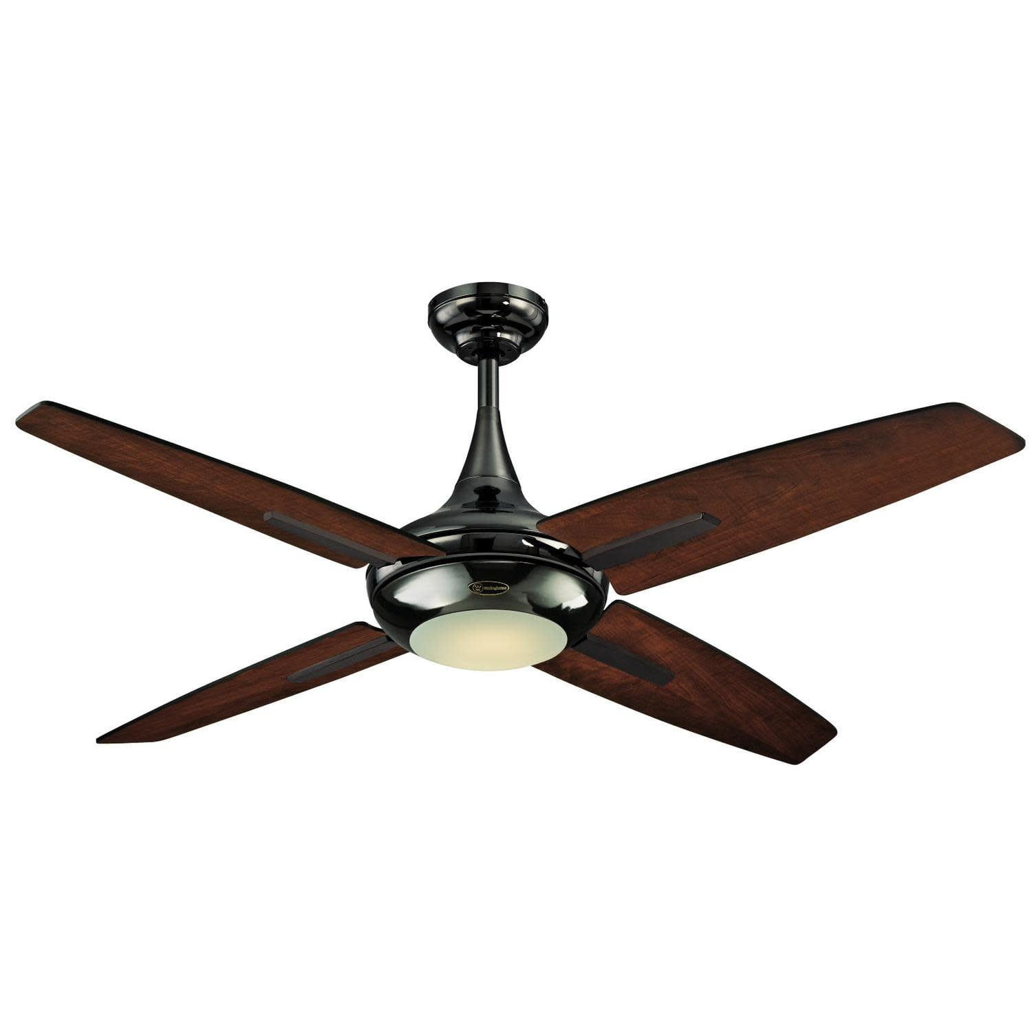 Wallpaper #57EF4 Mainstays 42 Hugger Metal Indoor Ceiling Fan with Light White 4