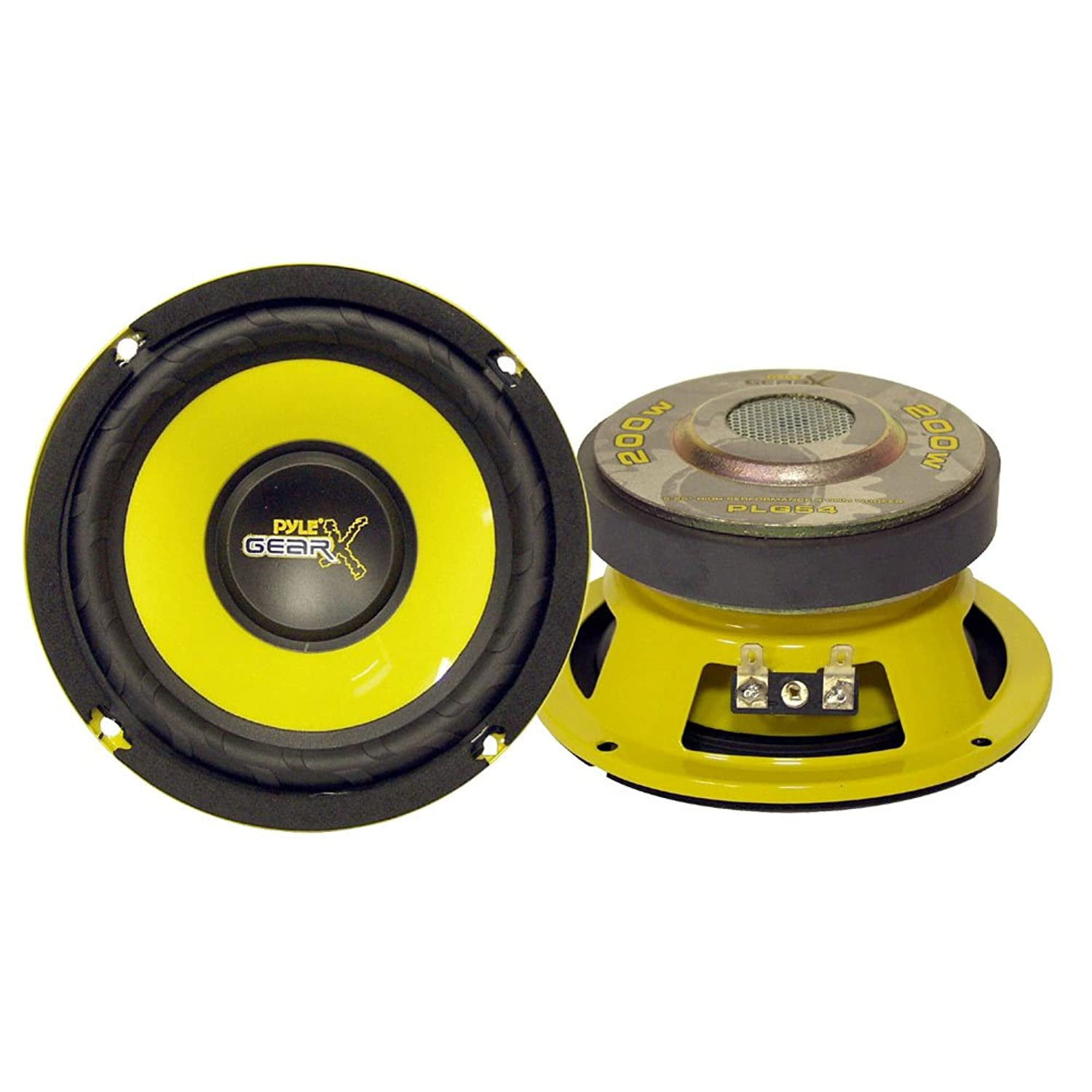 Wallpaper #0GjUI5MBSpphPi3-fza6108 Pyle Car Mid Bass Speaker System Pro 5 Inch 200 Watt 4 Ohm Auto Mid