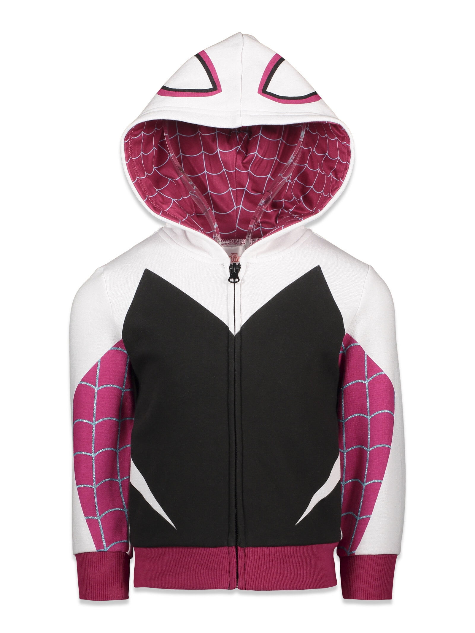 Wallpaper #GvSnOZMBKFX8bn3rXXez323 Marvel Spider Verse Spider Gwen Ghost Spider Big Girls Hoodie 10 12