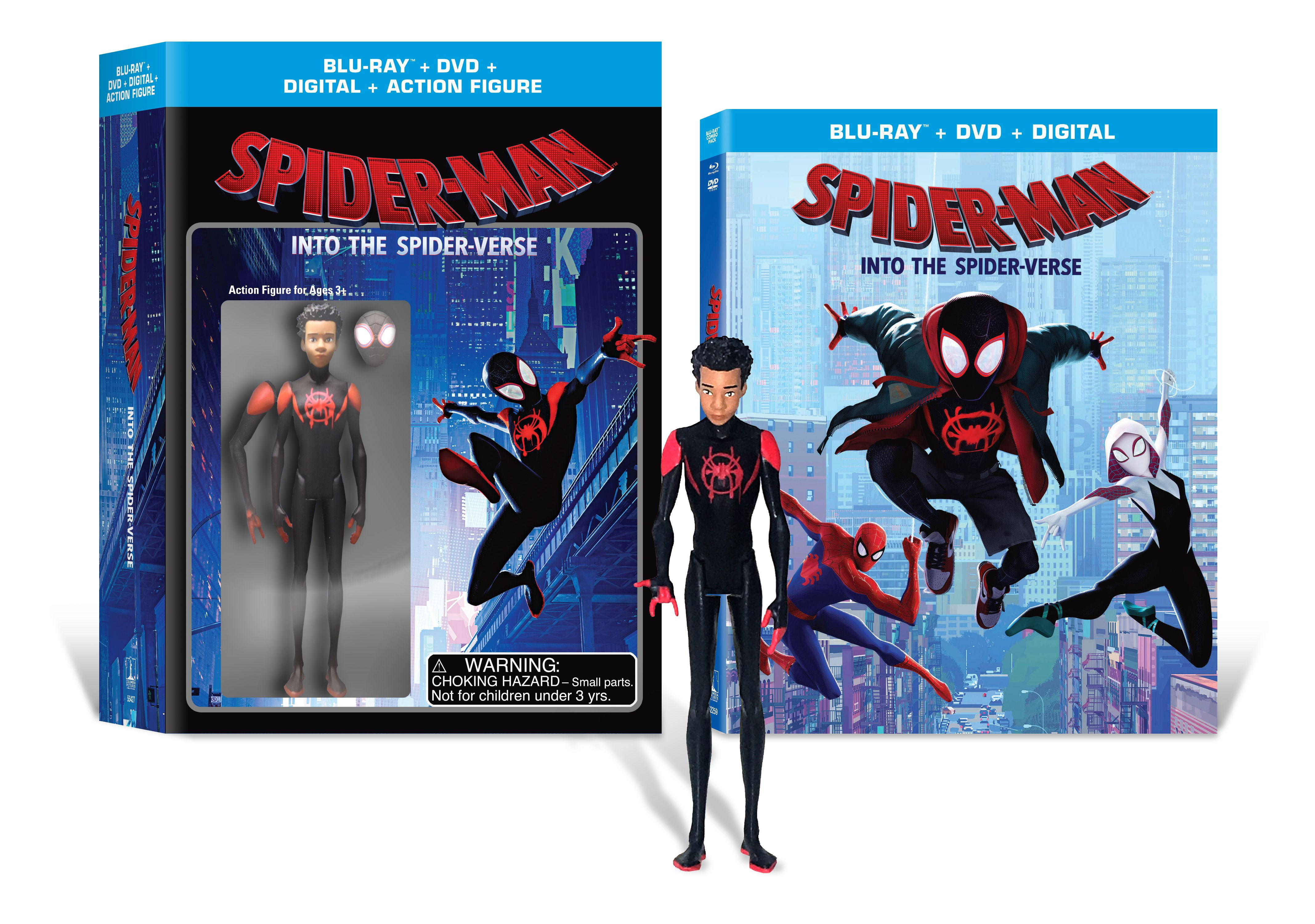 Wallpaper #MFIpNpMBMJD5Jq7_pAlK189 Spider Man into the Spider Verse Walmart Exclusive Blu Ray Dvd