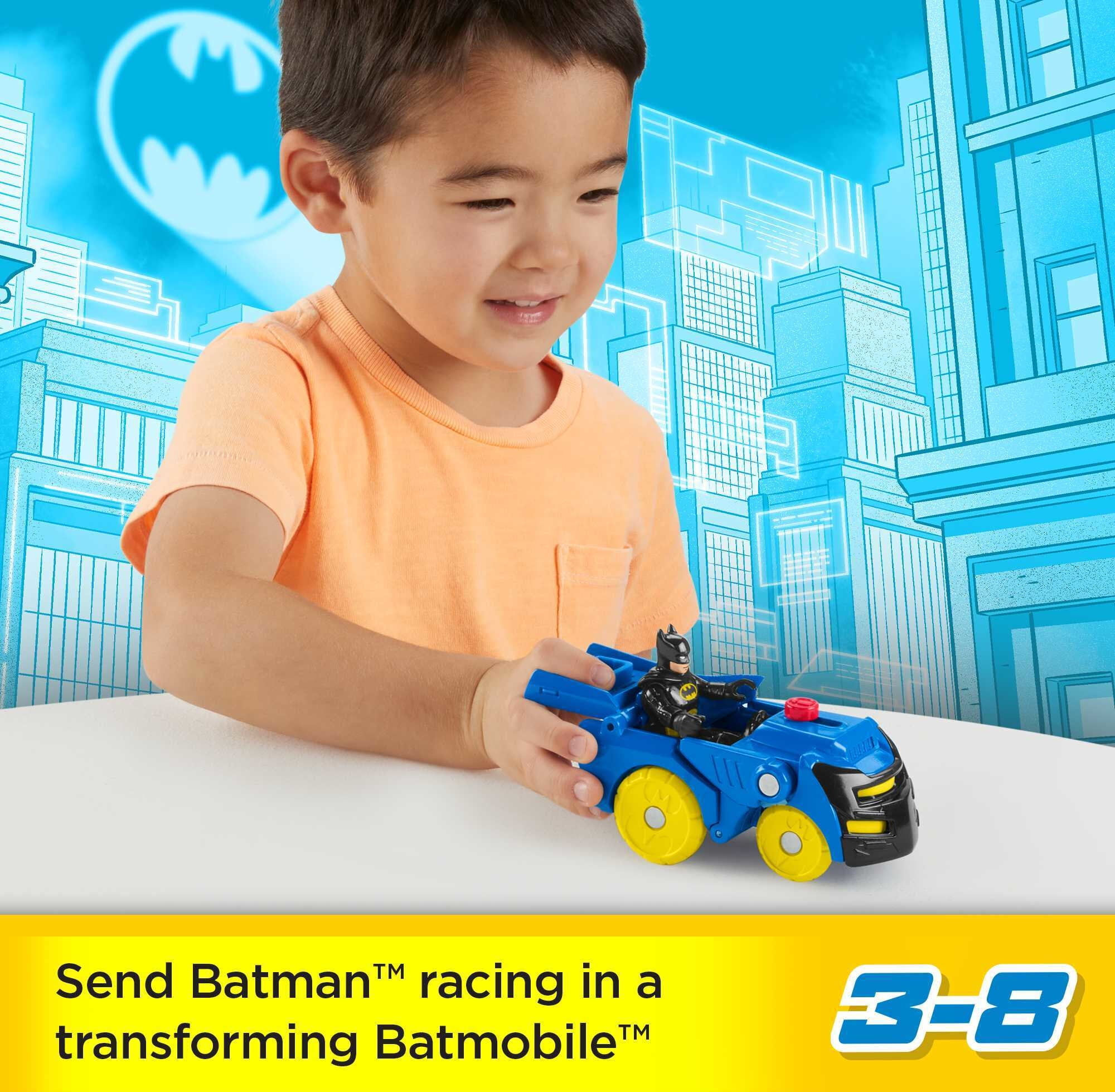 Wallpaper #TKWqN5MBVBiSkHCa5Yyv240 Imaginext DC Super Friends Head Shifters Batman Figure Batmobile