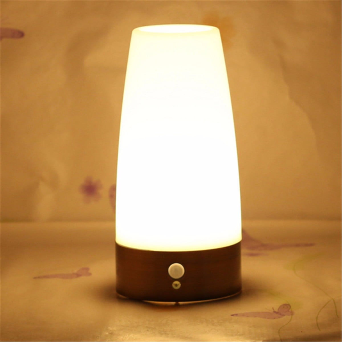 Wallpaper #rWcYBpMBSpphPi3-fr9I4 Wireless Indoor LED Night Light Desk Table Lamp Motion Sensor Bedside