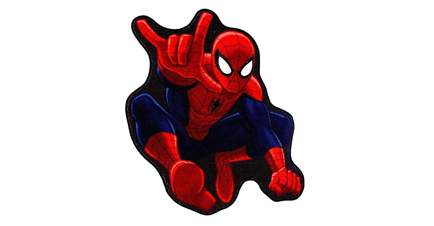 Wallpaper #RYLzP5MB0GiFKesMucCx192 Marvel Spiderman Red Accent Rug 35x40 Walmartcom