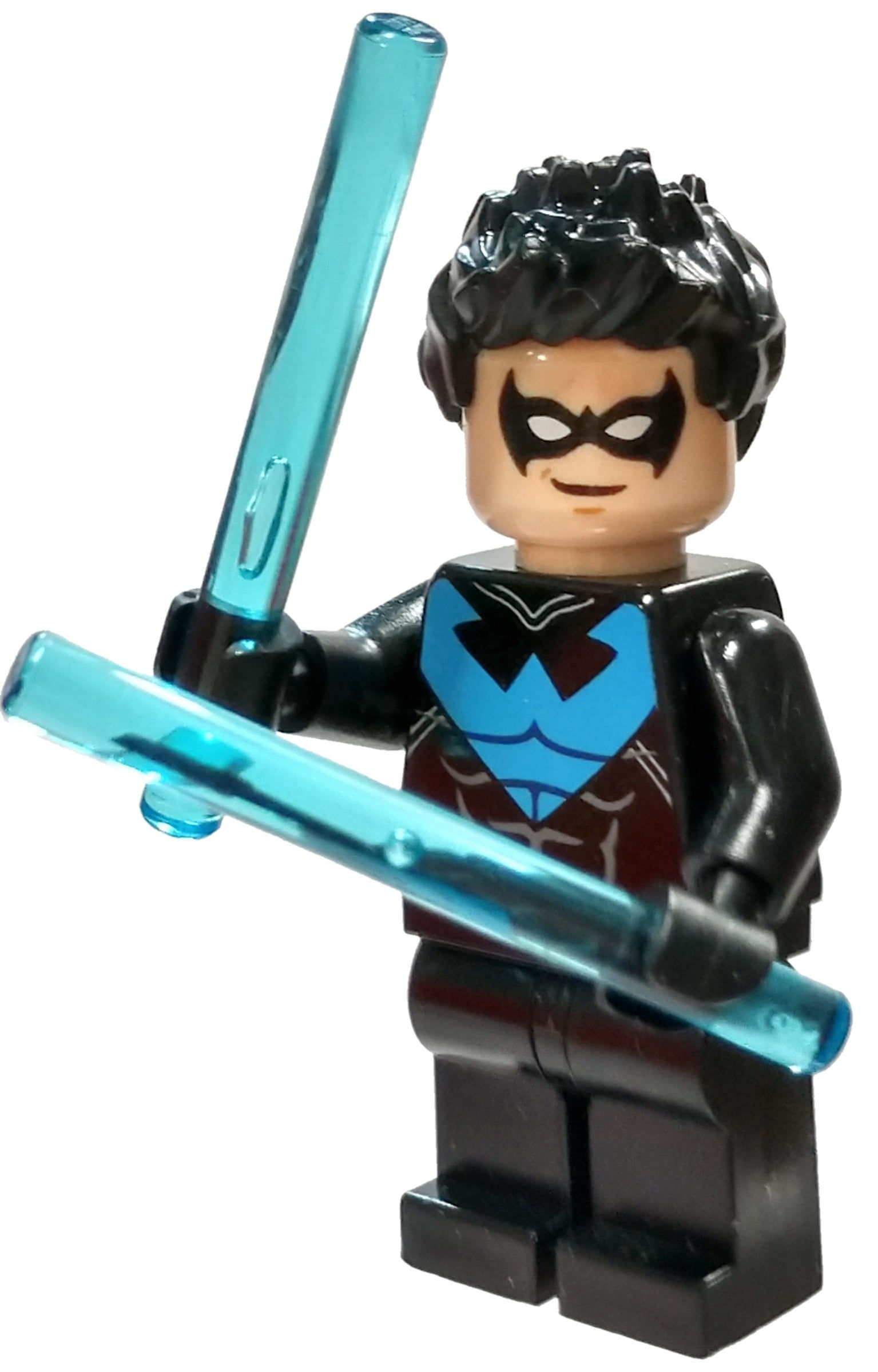 Wallpaper #HJ__V5MBcUVgGJNo87AR48 Lego DC Universe Super Heroes Nightwing Minifigure Blue No Packaging
