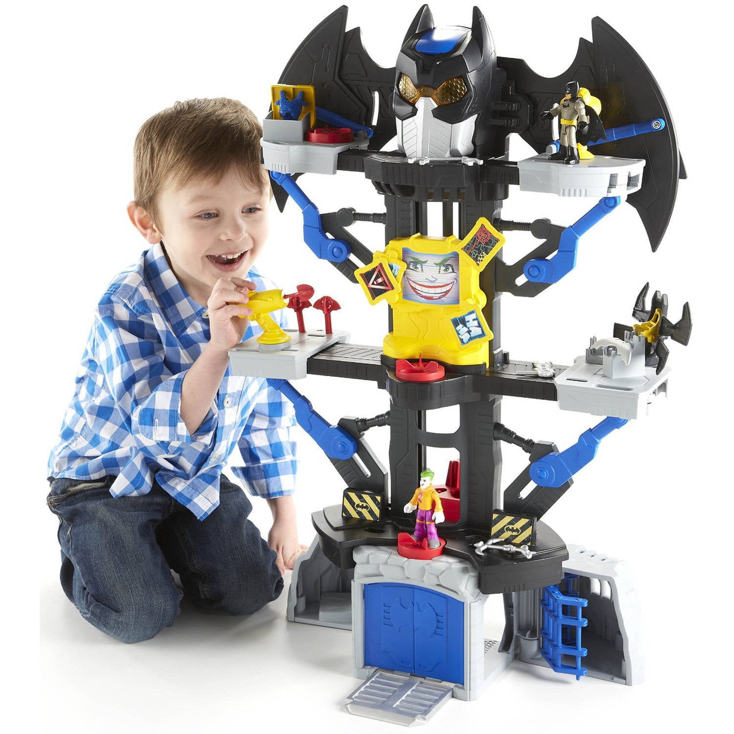 Wallpaper #YBkxO48BtGB6xQ78_K8E6 Imaginext DC Super Friends Transforming Batcave Walmartcom Walmartcom