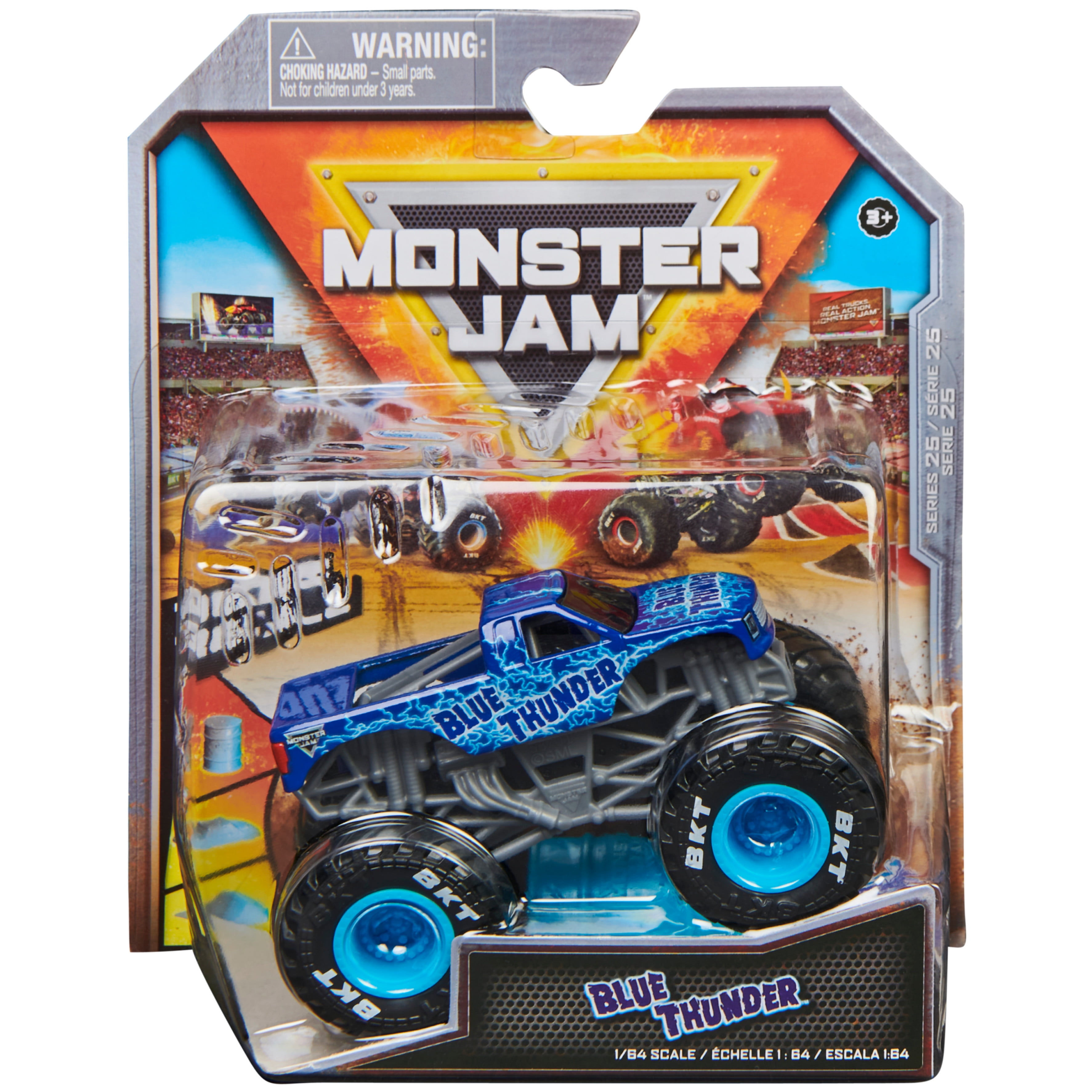 Wallpaper #TmchBJMBSpphPi3-e7at41 Monster Jam Blue Thunder 164 Scale Walmartcom