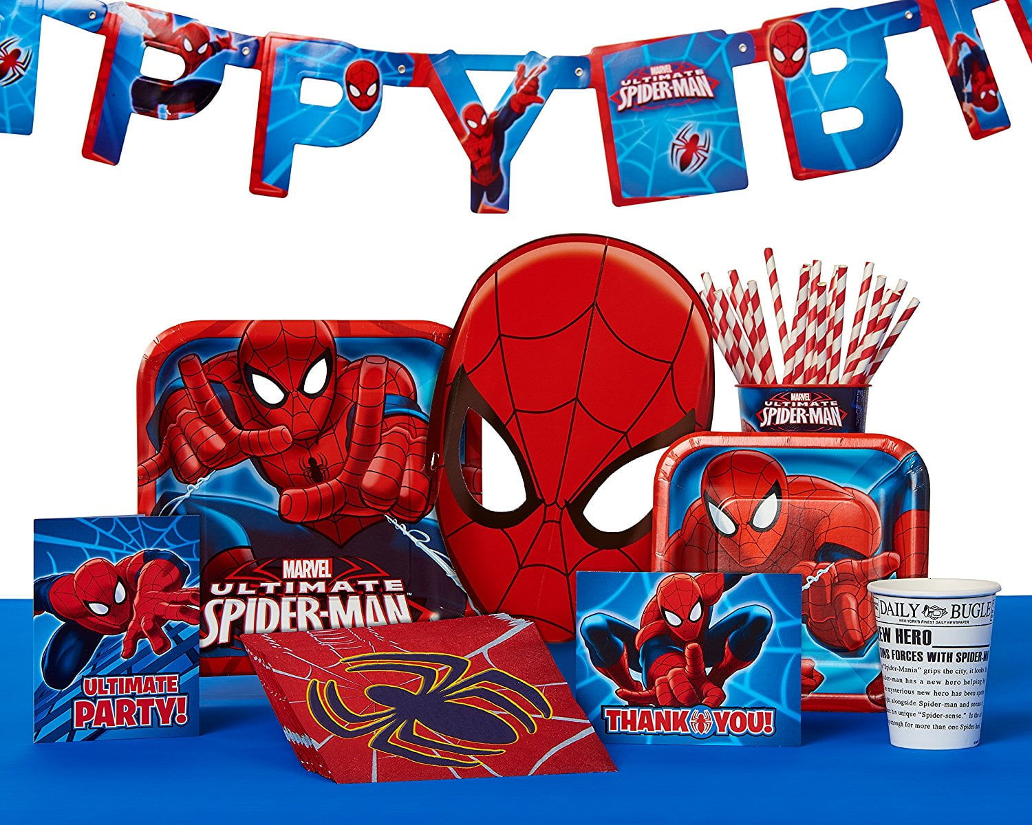 Wallpaper #DjHMNZMB5zzyi_yYhFjm15 Spider Man Paper Masks 8 Count Walmartcom