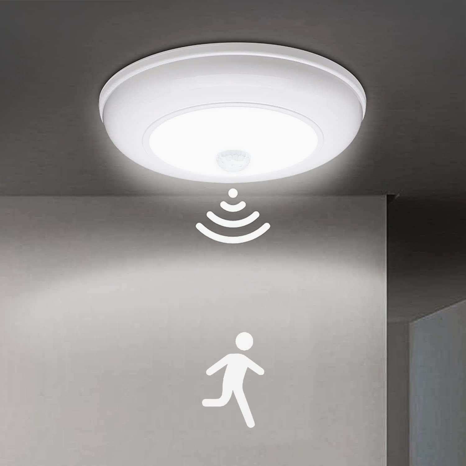 Wallpaper #rWcYBpMBSpphPi3-fr9I359 Motion Sensor Light Indoor Battery Operated Battery Powered Ceiling