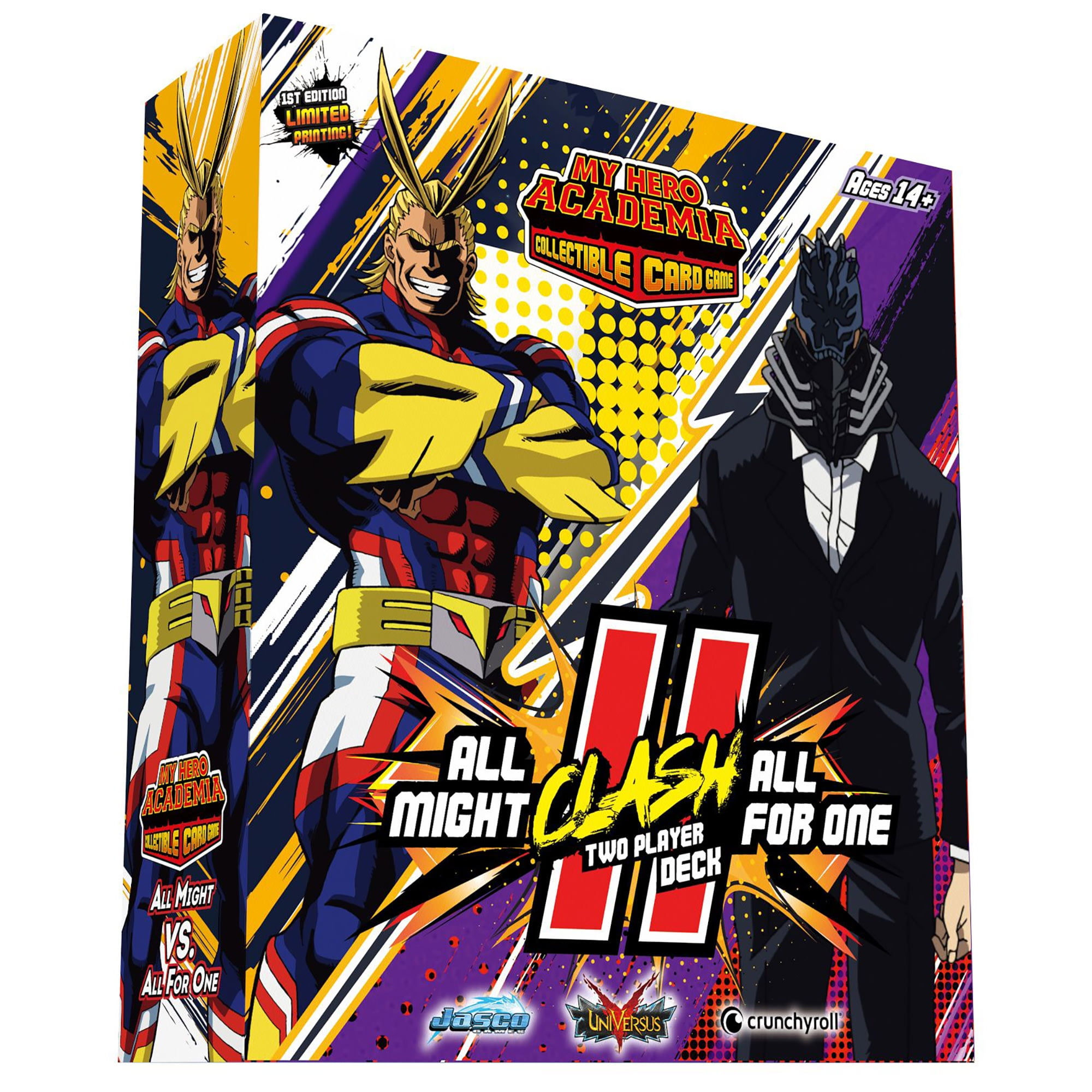 Wallpaper #FWex6pIBSpphPi3-lEi-96 My Hero Academia Collectible Card Game Series 4 All Might vs All for