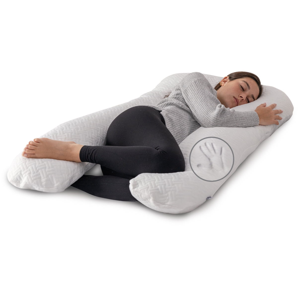 Wallpaper #70AbMZMBJhL2WPbaOcTy6 Milliard U Shaped Total Body Support Pillow Memory Foam with Cool