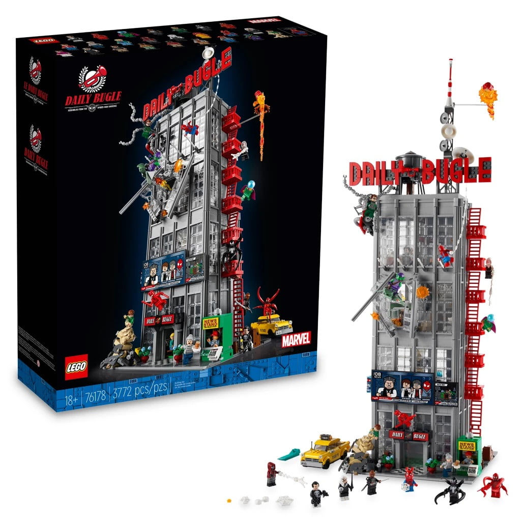 Wallpaper #tGcA6ZIBSpphPi3-zj8P67 Lego Spider Man Daily Bugle 76178 3772 Pieces Walmartcom Walmartcom