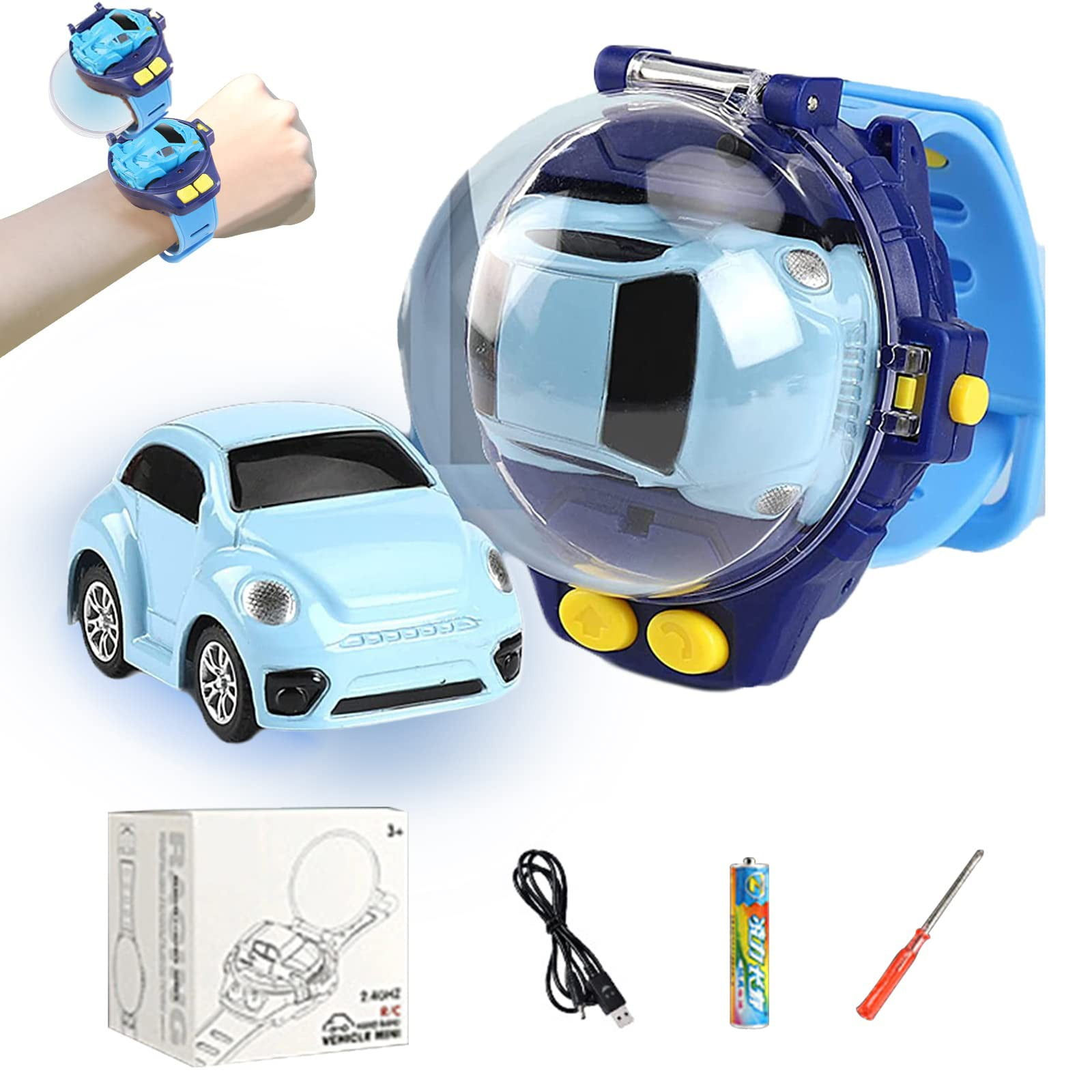 Wallpaper #LGg6GpMBSpphPi3-6hs148 Qxke Mini Remote Control Car Watch Toys 24 Ghz Racing Car Watch with