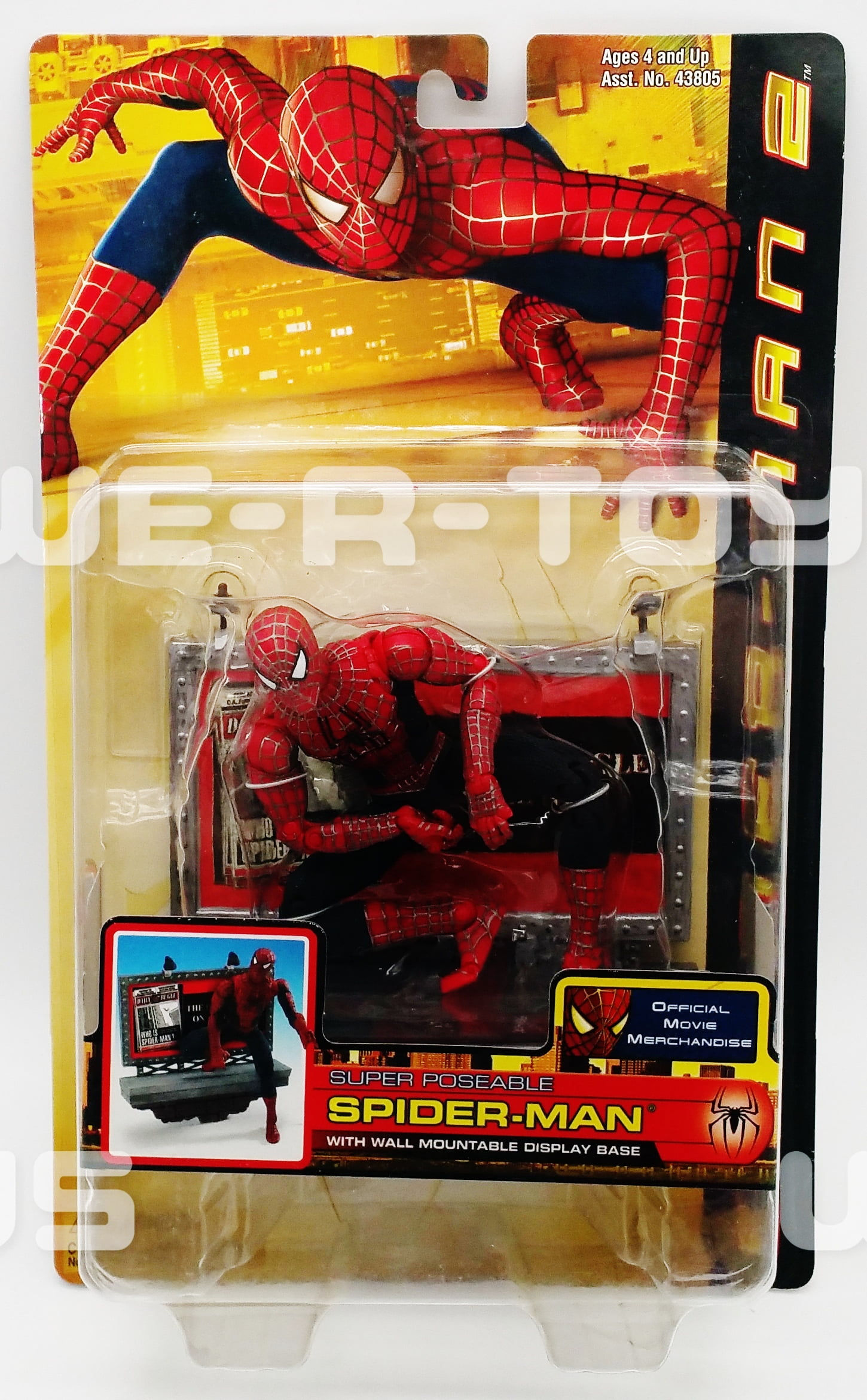 Wallpaper #9mfR7pIBSpphPi3-rl4A243 Marvels Spider Man 2 Super Poseable Spider Man Figure Bugle Billboard
