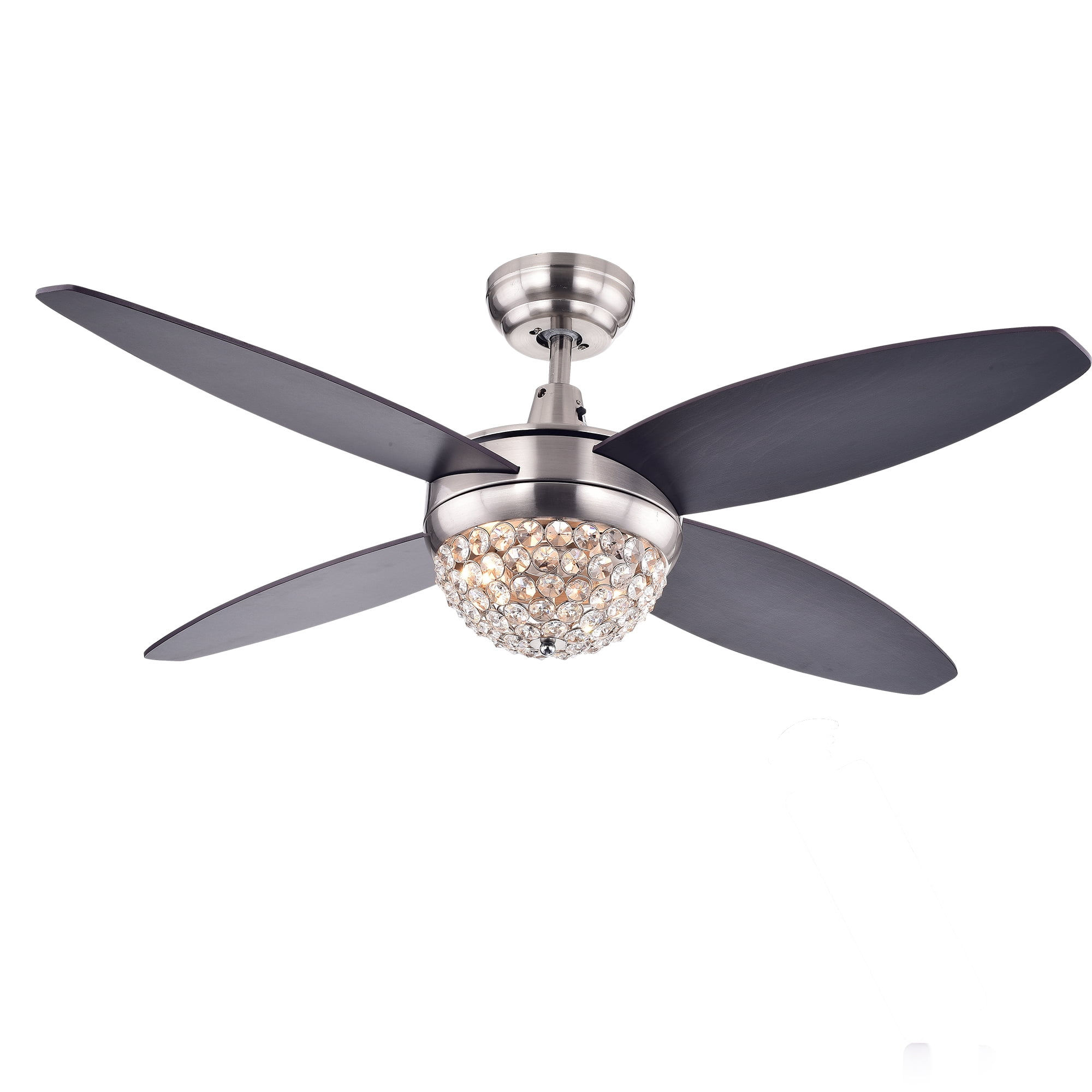 Wallpaper #57EF4 Mainstays 42 Hugger Metal Indoor Ceiling Fan with Light White 4