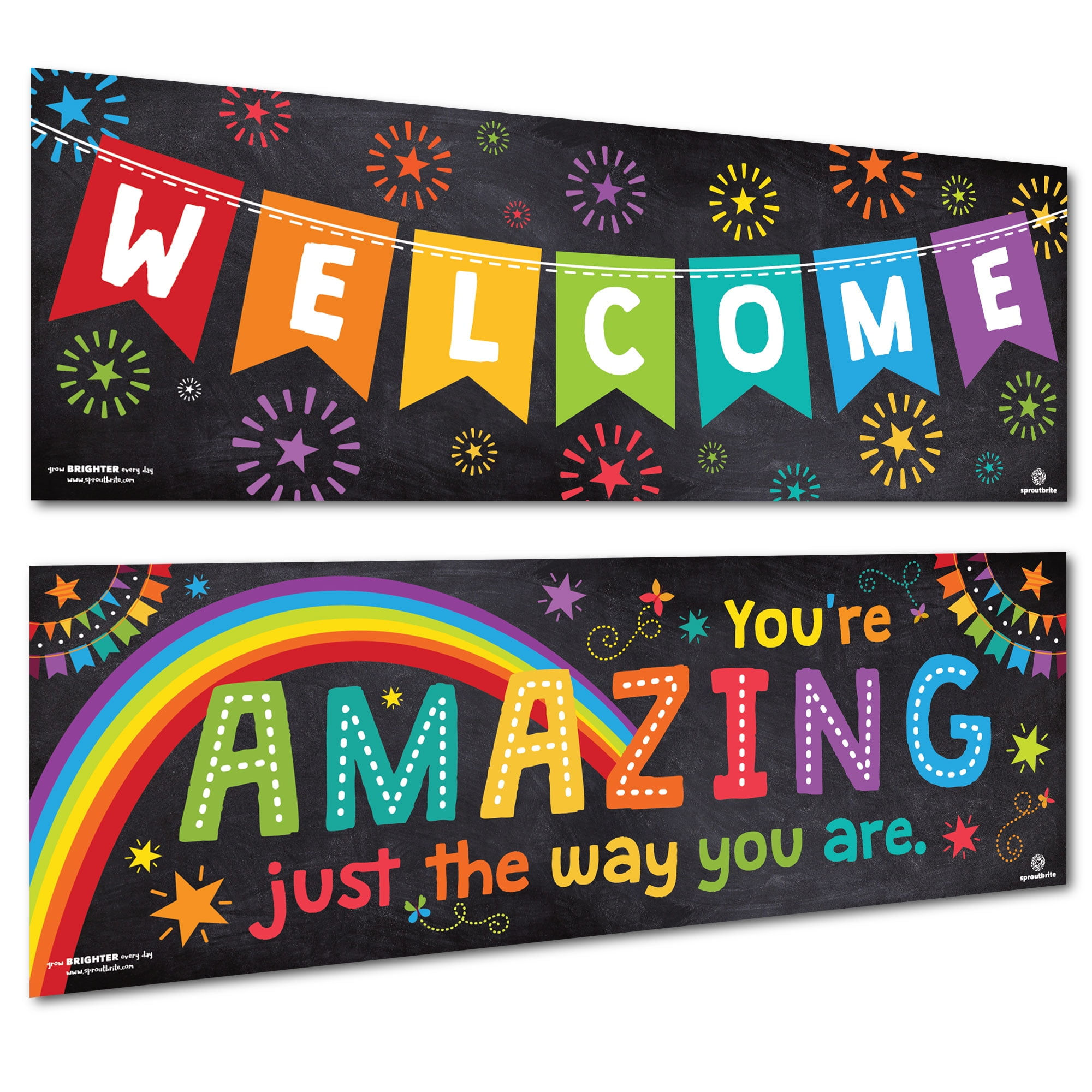 Wallpaper #PDHeNZMB5zzyi_yYylio269 Sproutbrite Classroom Decorations Bannerposter Welcome Banner