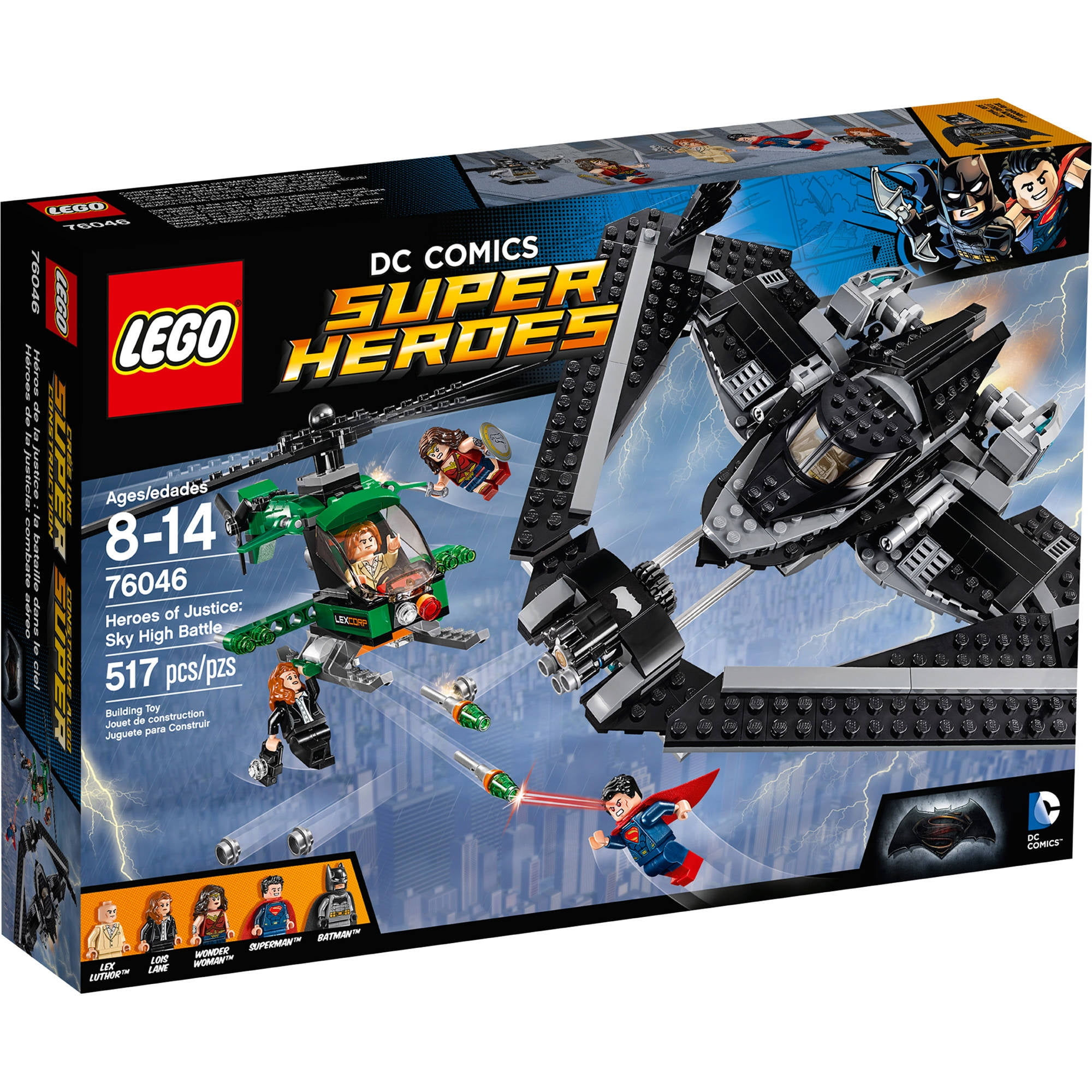 Wallpaper #jBe2PpMBPLD5_VENueA3123 Lego Super Heroes Heroes of Justice Sky High Battle 76046 Walmart