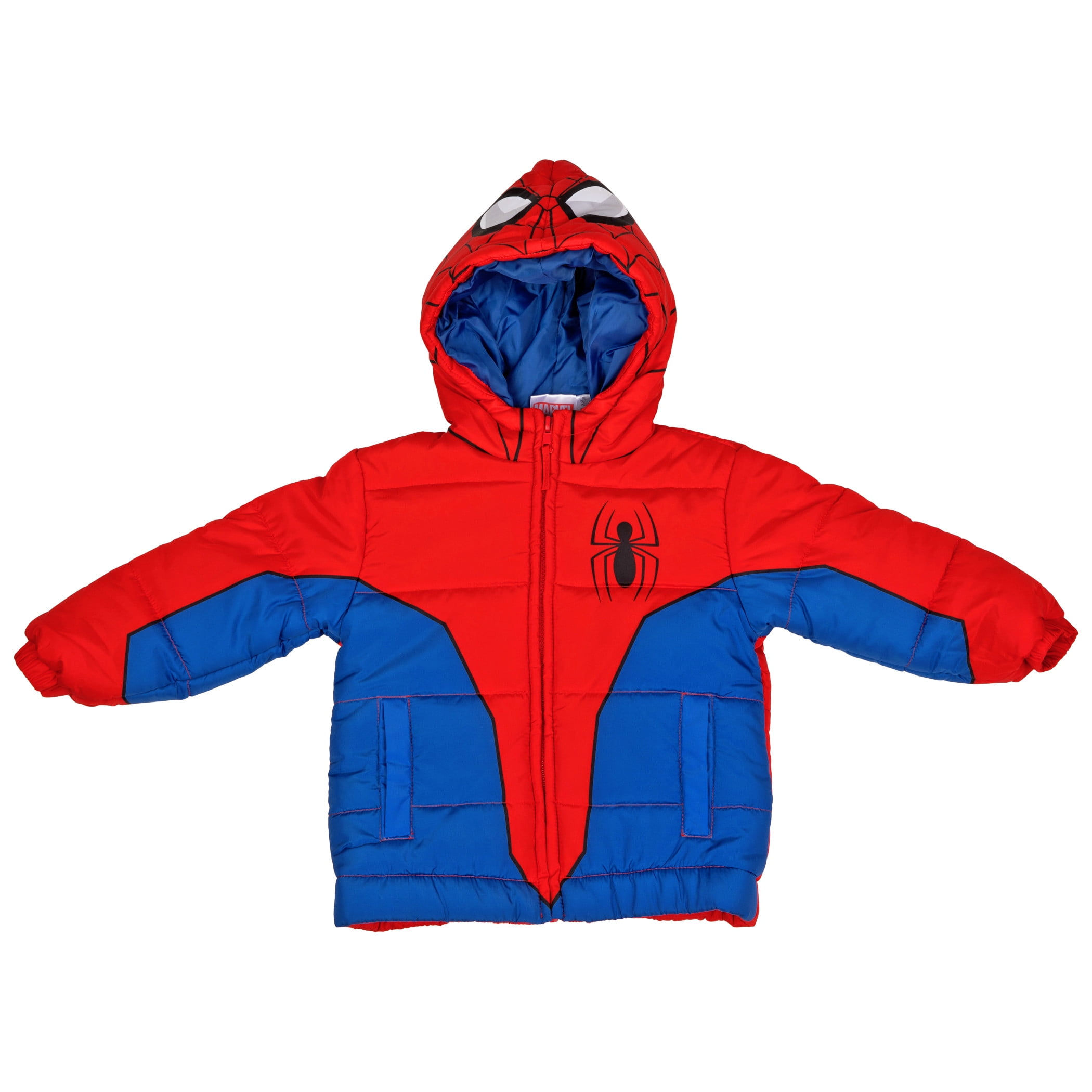 Wallpaper #T7xsO5MBMDFIMcjN_X9Q105 Spider Man Costume Puffy Toddler Jacket Toddler 4t Walmartcom