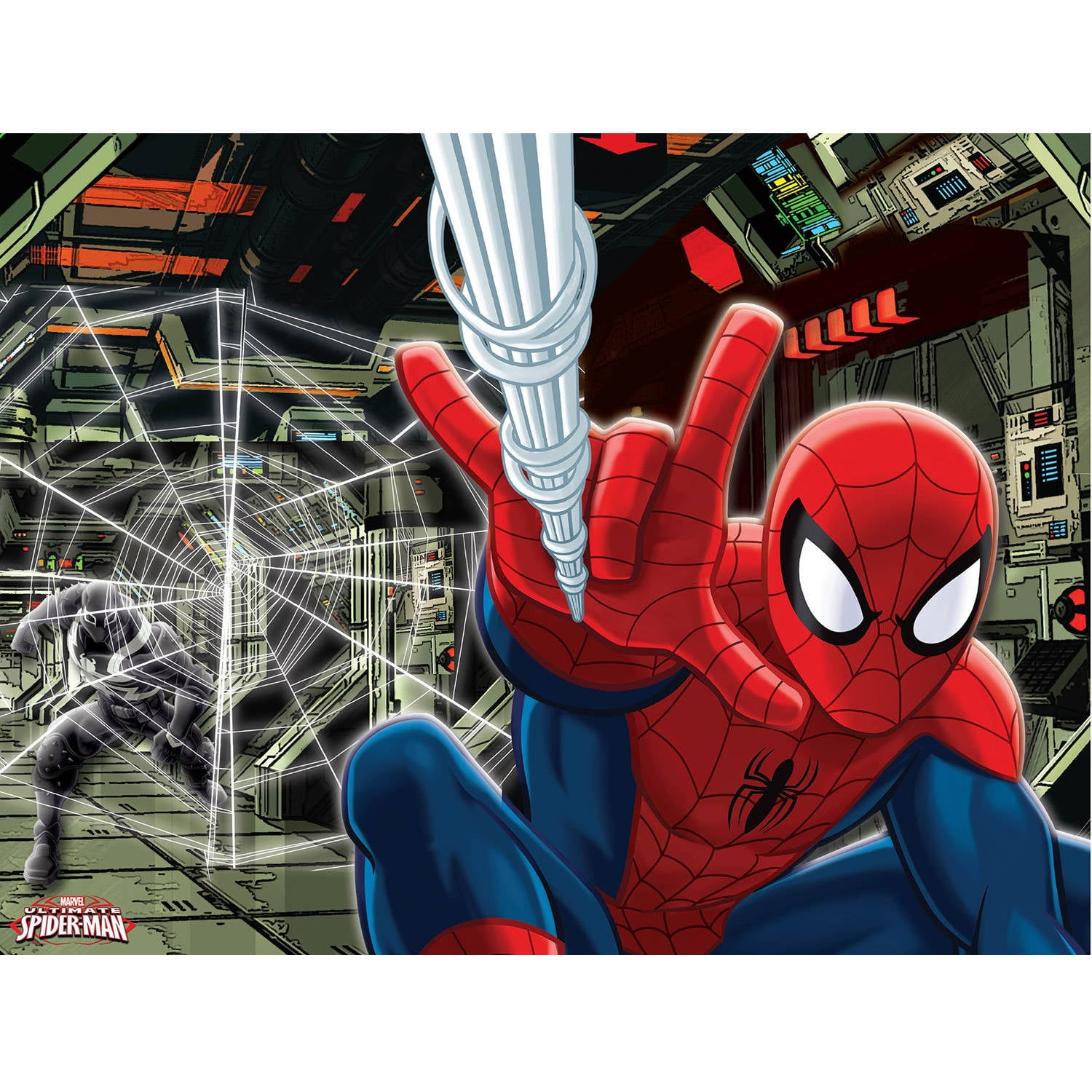 Wallpaper #z0WrkI4B7YBJg1BVx50x7 Marvel Spider Man Portrait Canvas Wall Art with LED Walmartcom