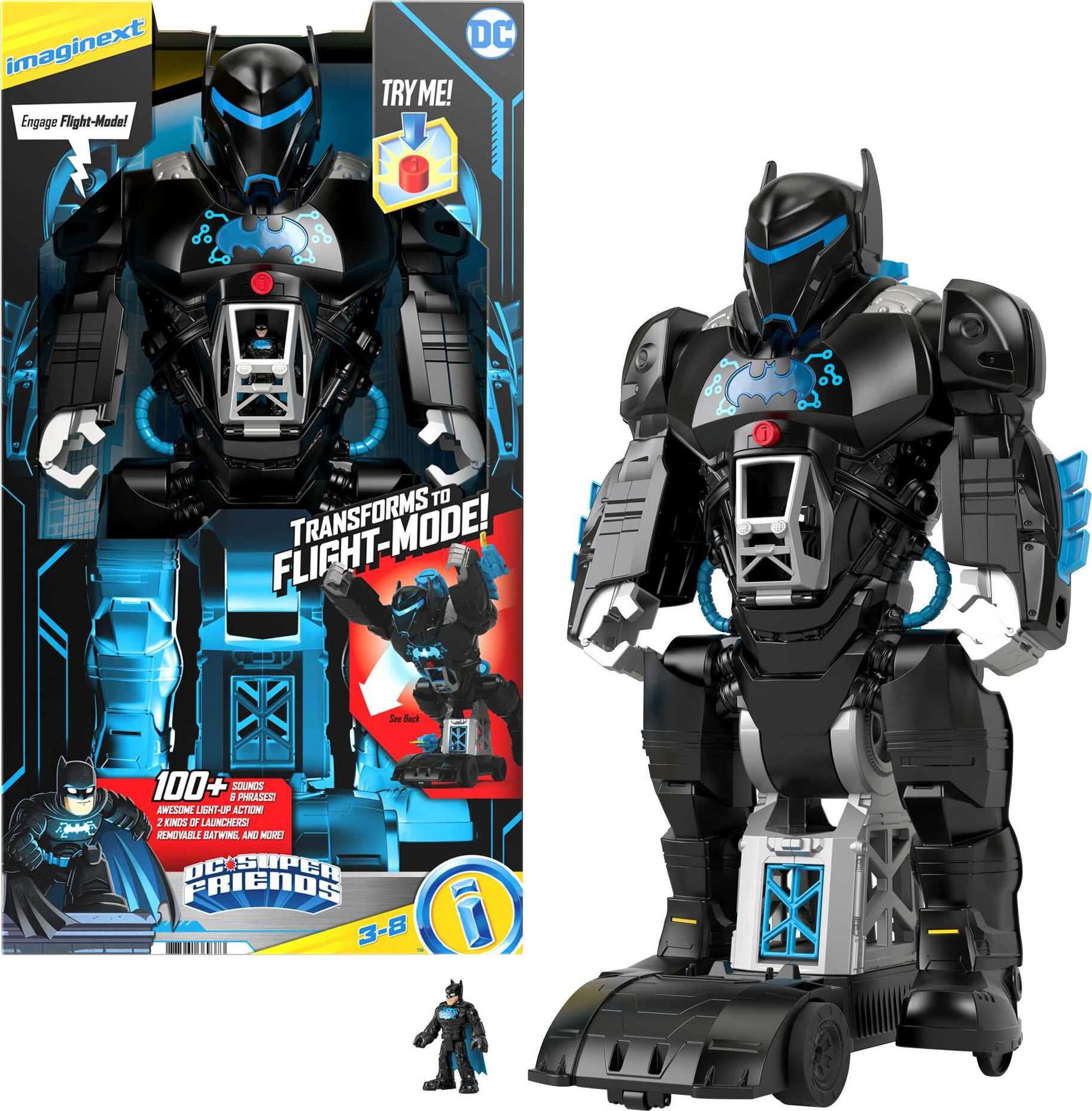 Wallpaper #XSZ4mpcBNyflpn9rFok-39 Fisher Price Imaginext DC Super Friends Bat Tech Batbot Batman Playset