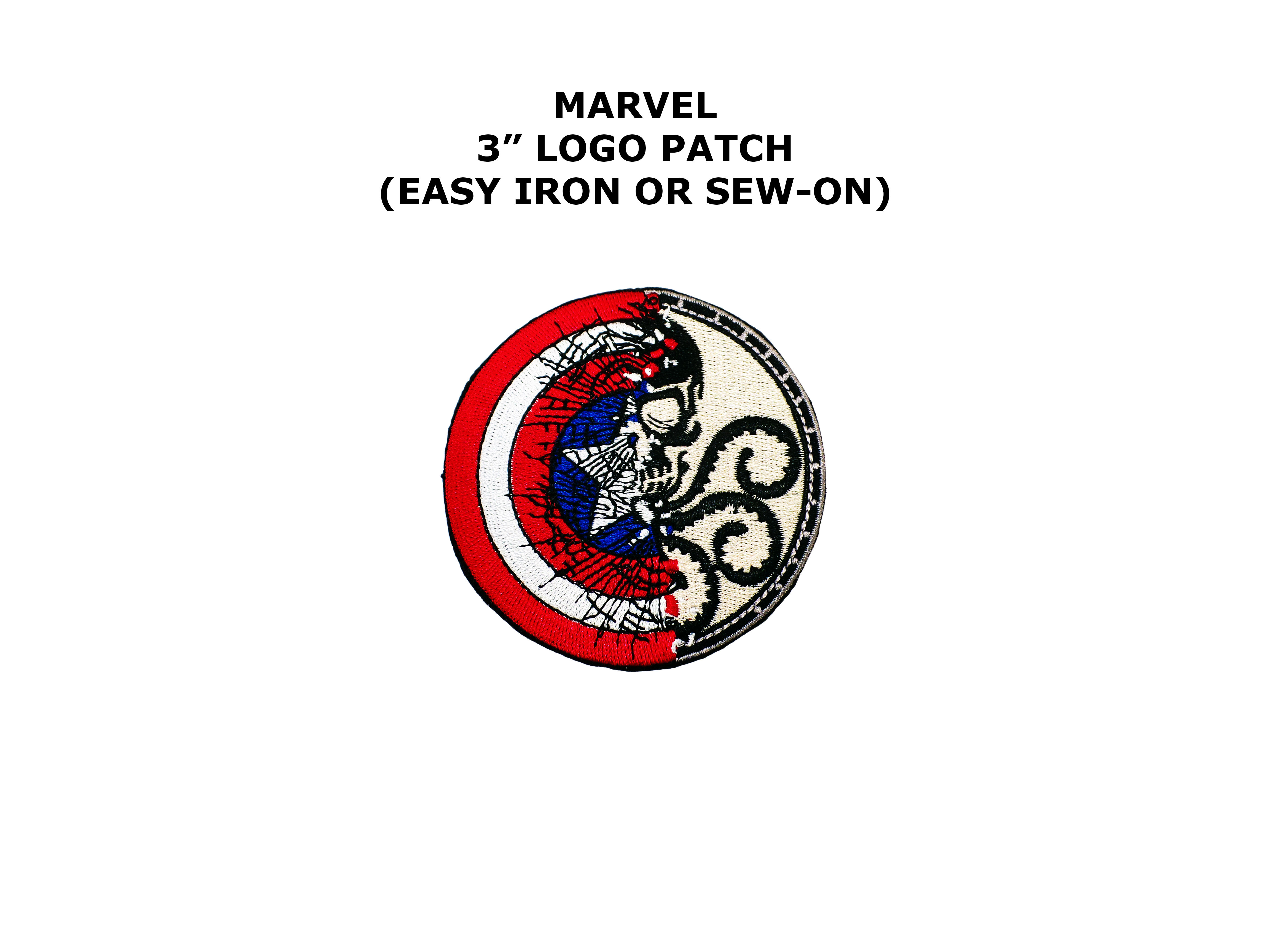 Wallpaper #0X3N844Bnwiau_P6Mg3n23 Marvel Captain America Hydra Embroidered Ironsew on Comic Cartoon