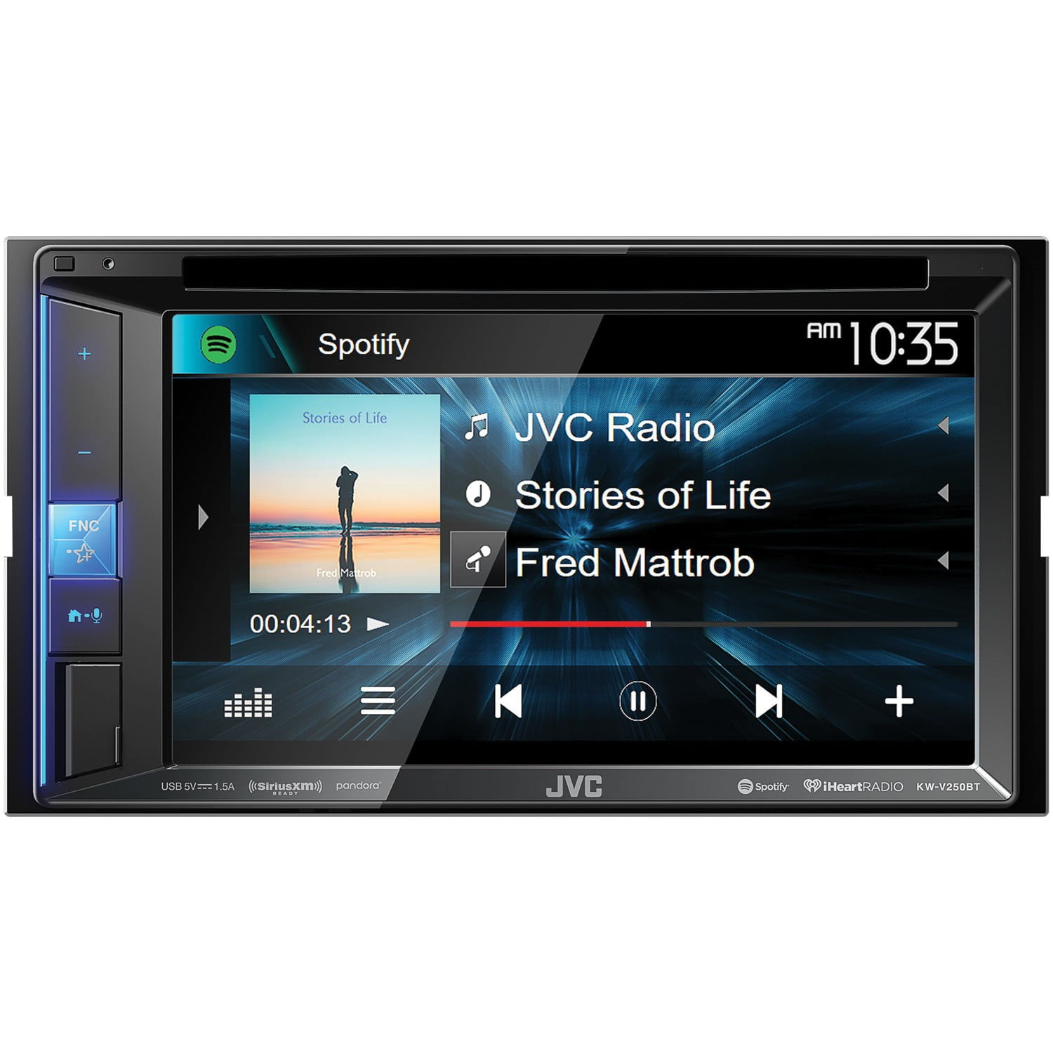 Wallpaper #B2e2DJMBSpphPi3-kOCg3 Jvc Kw V250bt 62 Double Din Dvd Cd Car Stereo with Bluetooth Audio