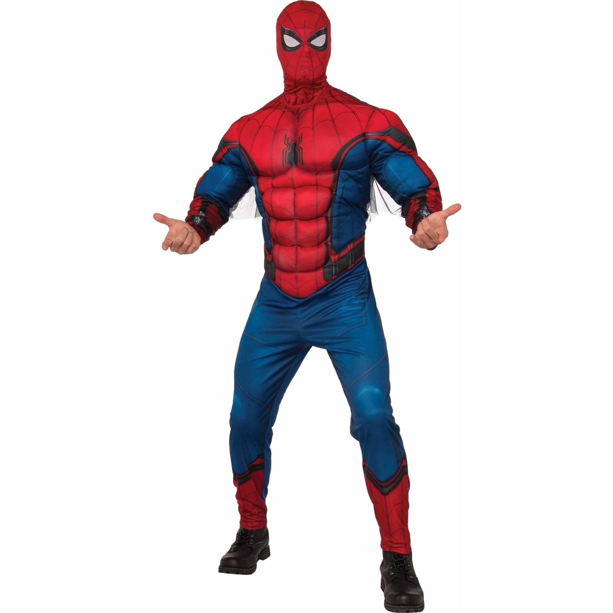 Wallpaper #hkCjMJMBJhL2WPbamMLi38 Spider Man Muscle Chest Adult Costume Extra Large 40 42 Walmartcom