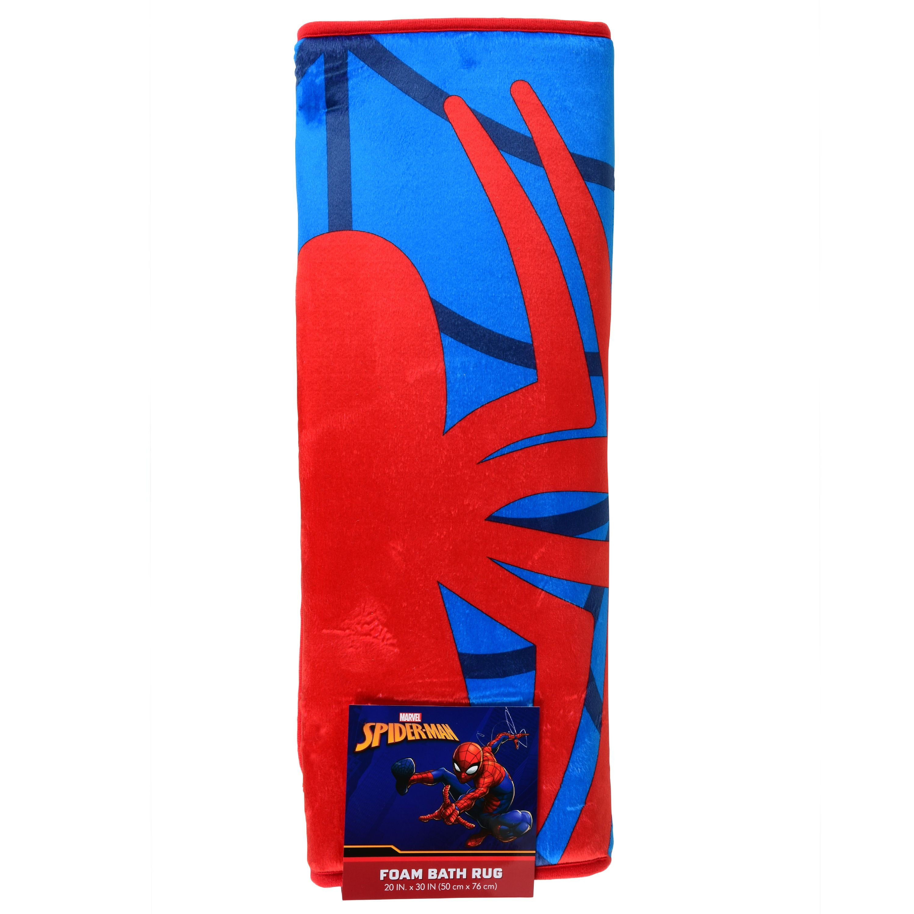 Wallpaper #RYLzP5MB0GiFKesMucCx154 Marvel Spiderman Red and Blue Foam Bath Rug 1 Each Walmartcom