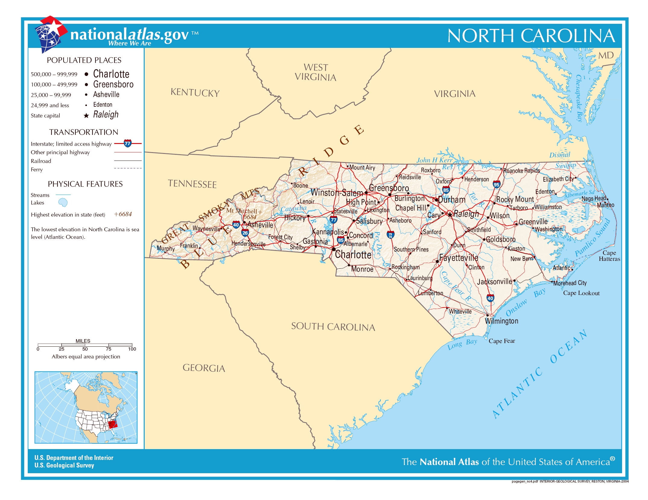 Wallpaper #nljPM5MBzN9vxX34OznC50 North Carolina Printable Map