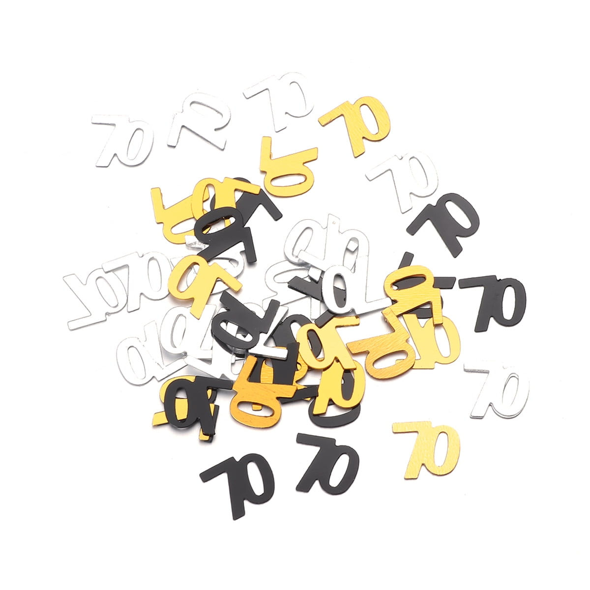 Wallpaper #22fP55IBSpphPi3-Hzk3262 Nuolux 70 Birthday Table Party Number Confetti Anniversary Confettis