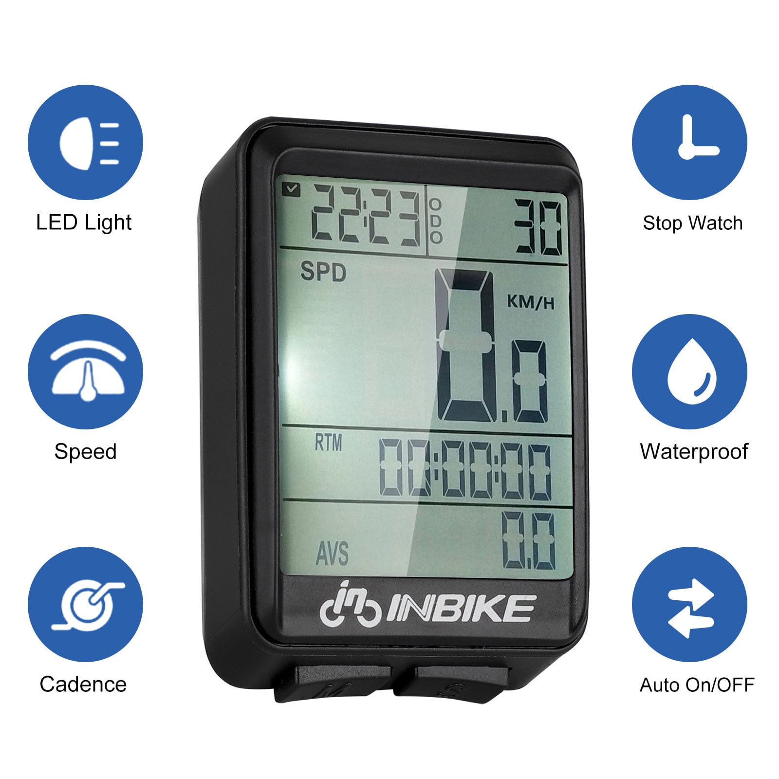 Wallpaper #zHdvJ5MB-pgBXx60VqUF18 Bicycle Speedometer Wirelessbike Computer Waterproof Large Lcd