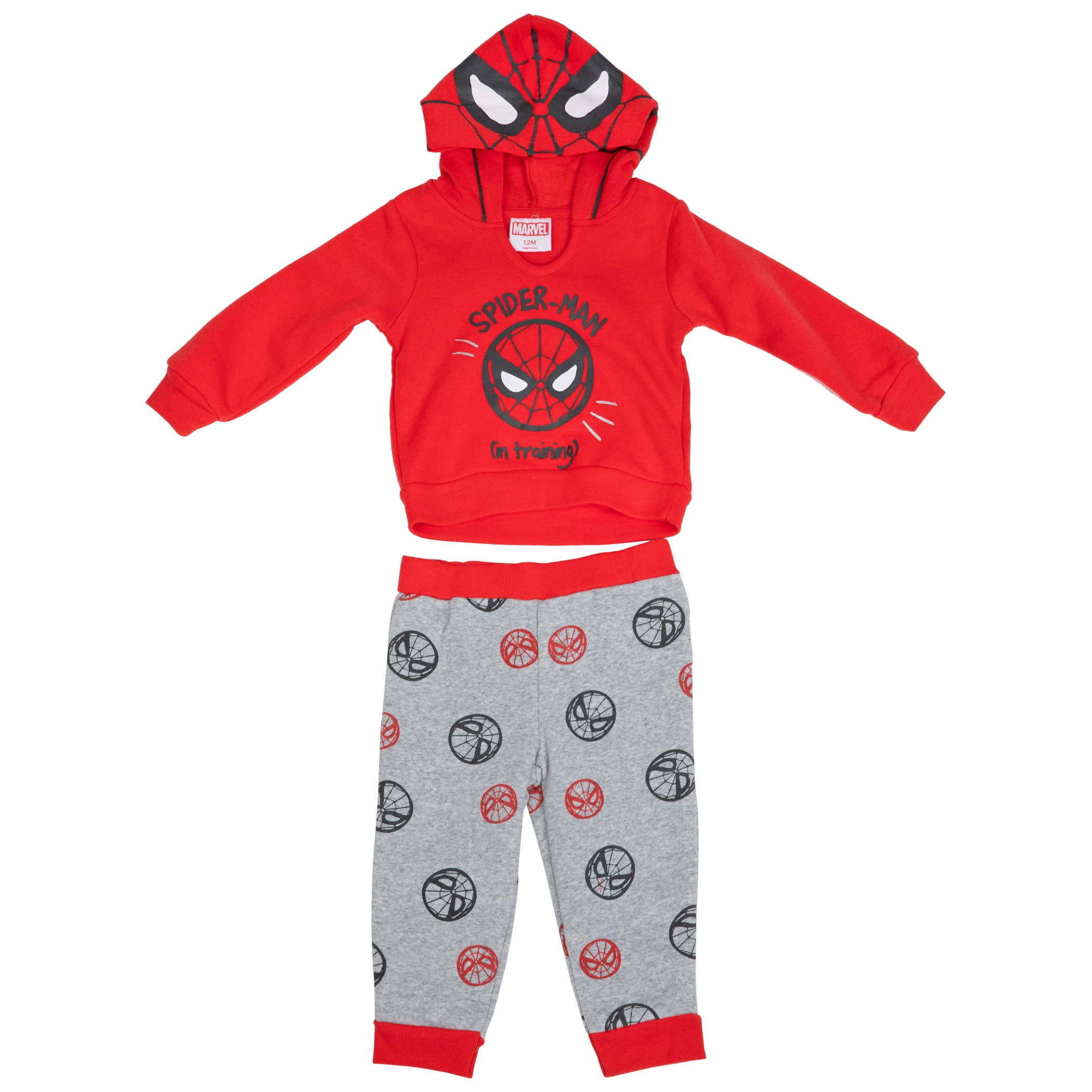 Wallpaper #T7xsO5MBMDFIMcjN_X9Q110 Marvel Spider Man in Training Hoodie and Jogger Set 6 9 Months