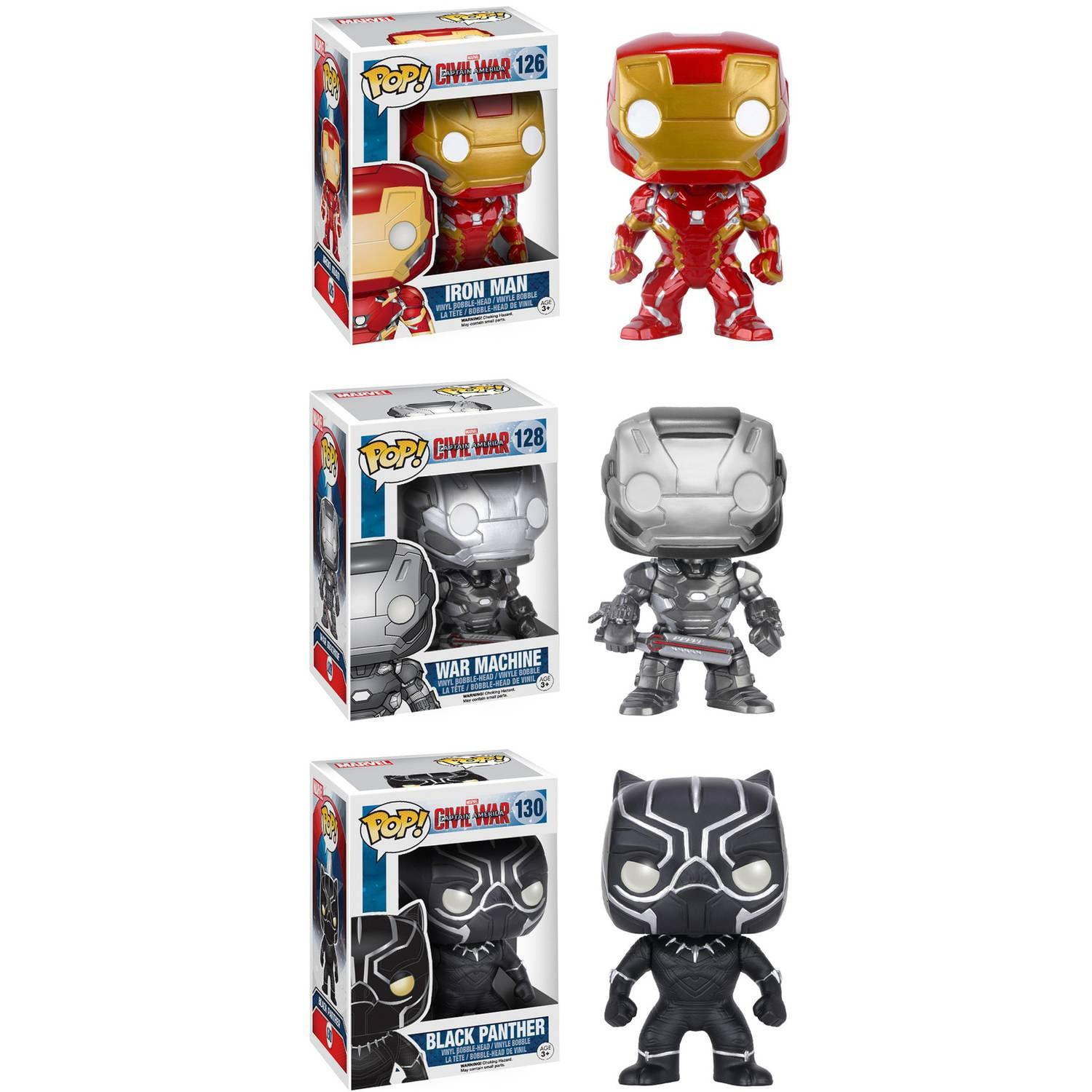 Wallpaper #_aV-OJMBVBiSkHCa5Y3h47 Funko Captain America Civil War Pop Marvel Collectors Set Iron Man