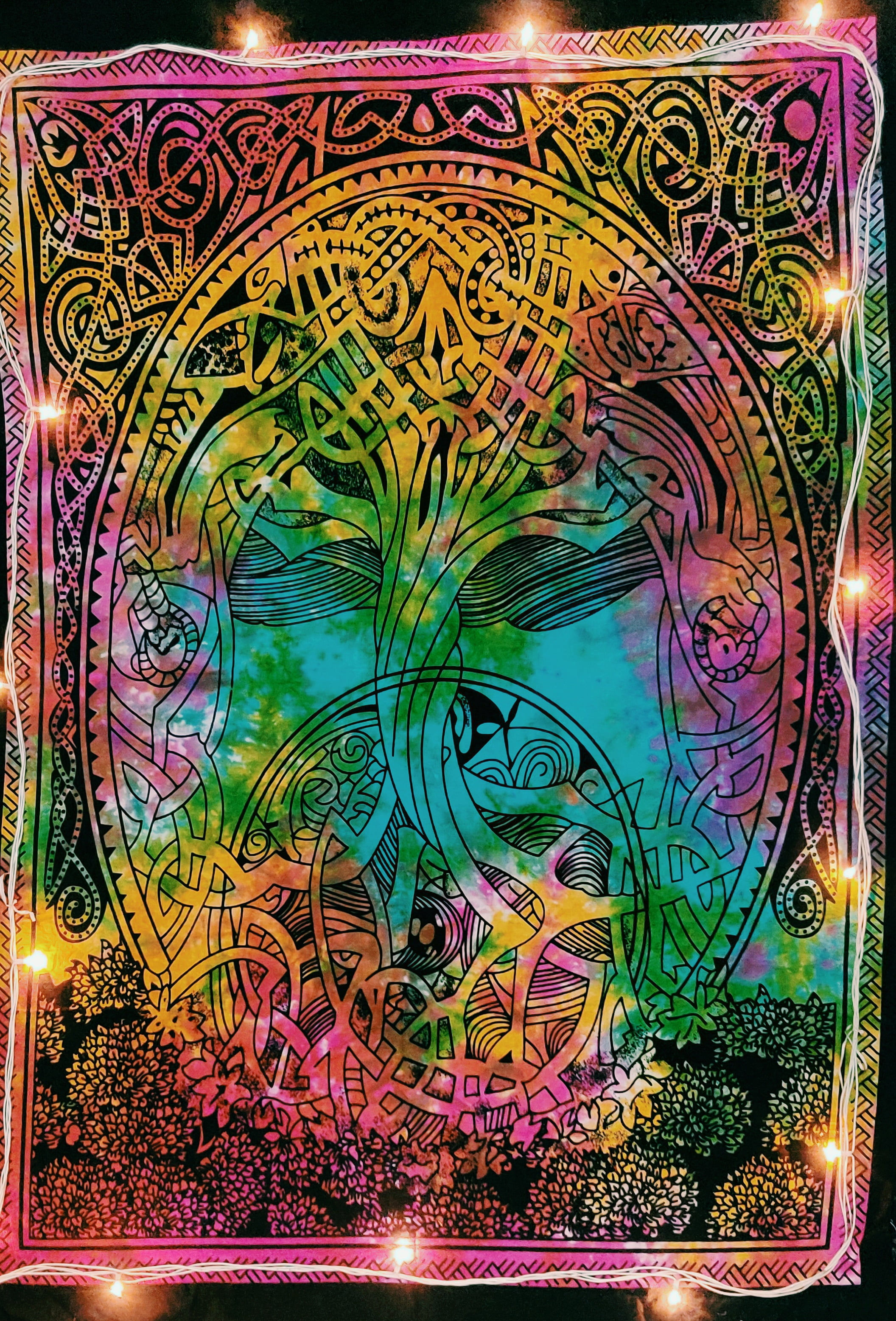 Wallpaper #sxqQTpMB1yWOL4qge31q294 Icc Mind Tree Poster Small Trippy Forest Tree of Life Tapestry Wall
