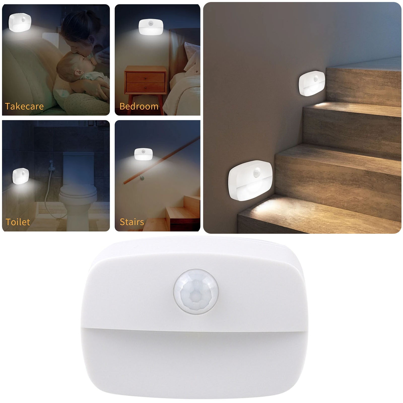 Wallpaper #6dukYJcBzF5tfotJ0eQW47 Night Light Kids 1pc Battery Operated LED Motion Sensor Night Lights