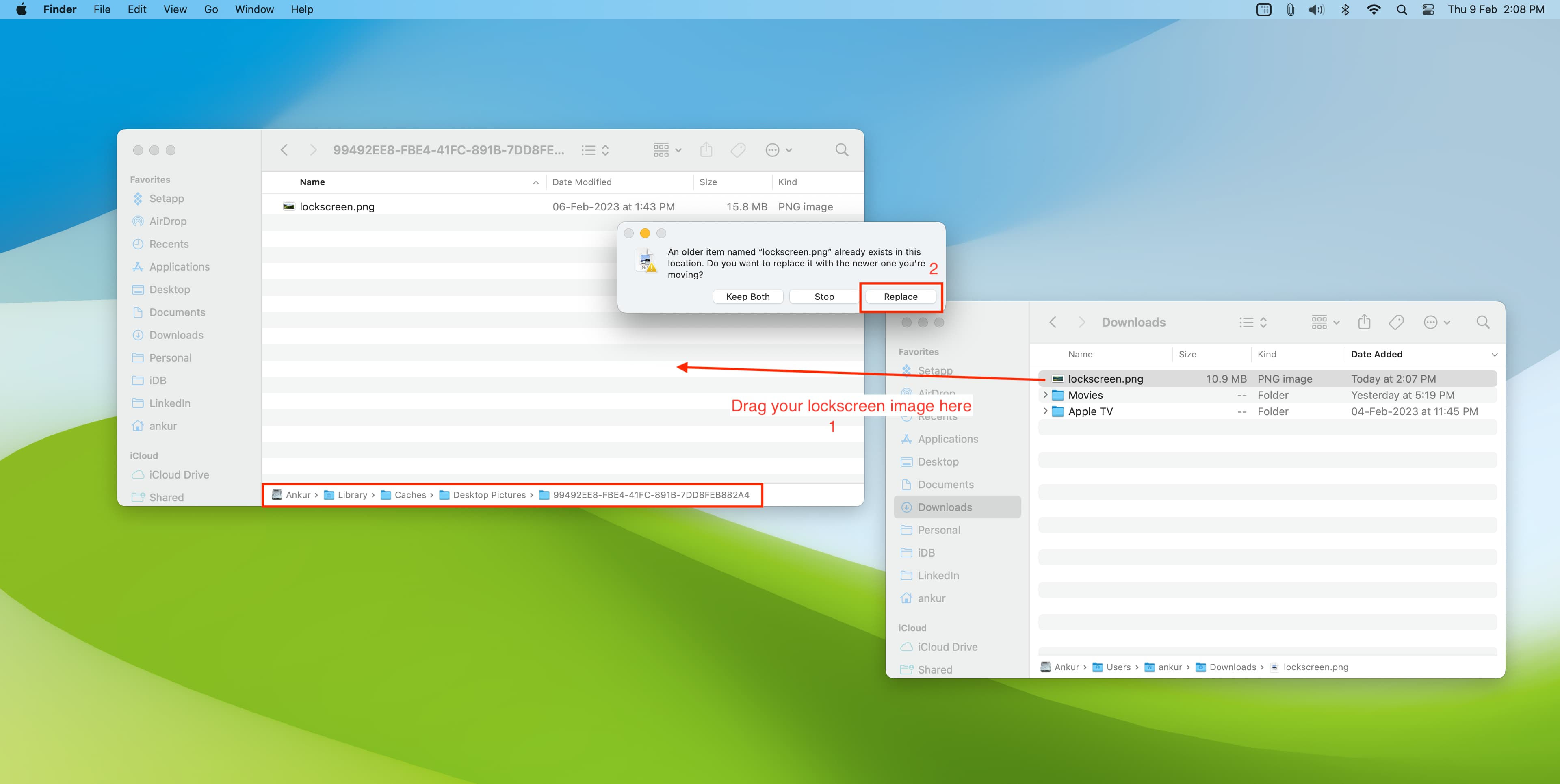 Wallpaper #QWjFF5MBSpphPi3-GRAR295 How to Change the Lock Screen Login Screen Wallpaper on Mac