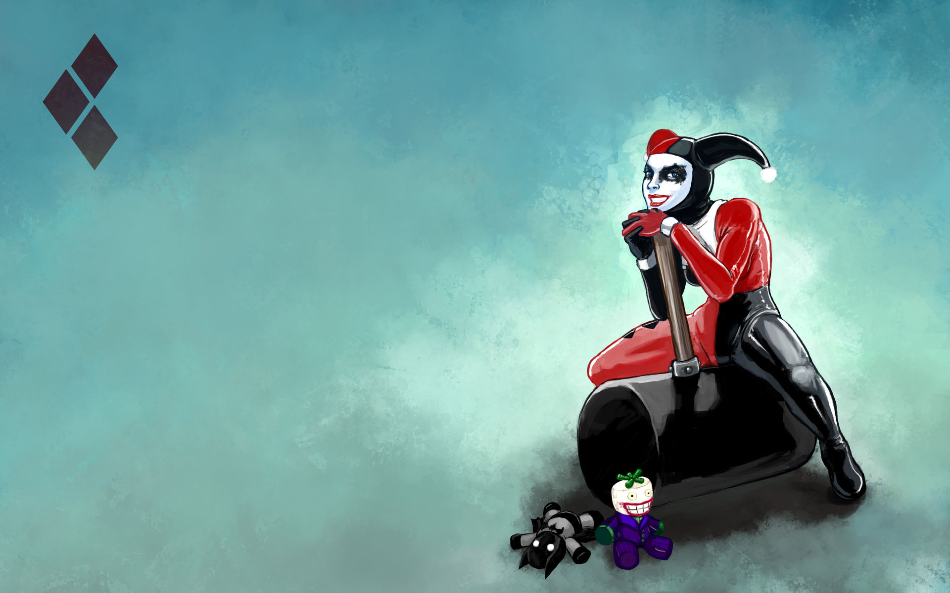 Wallpaper #9n1N8I4Bnwiau_P6IwWm52 Harley Quinn Batman Wallpaper 05537 Baltana