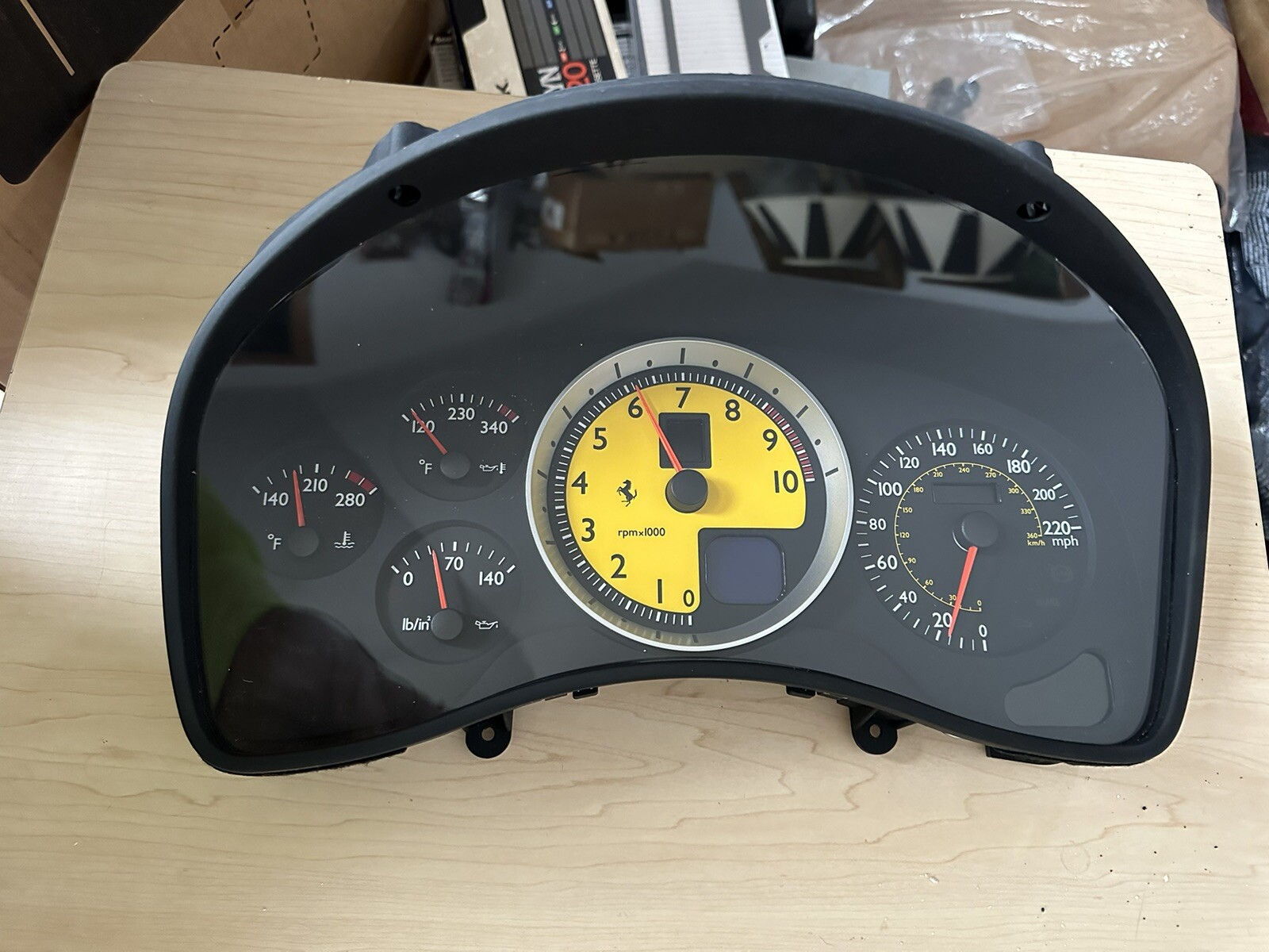 Wallpaper #9WcK-5IBSpphPi3-L5KF340 Ferrari F430 Speedometer Cluster for Sale Emgcartech