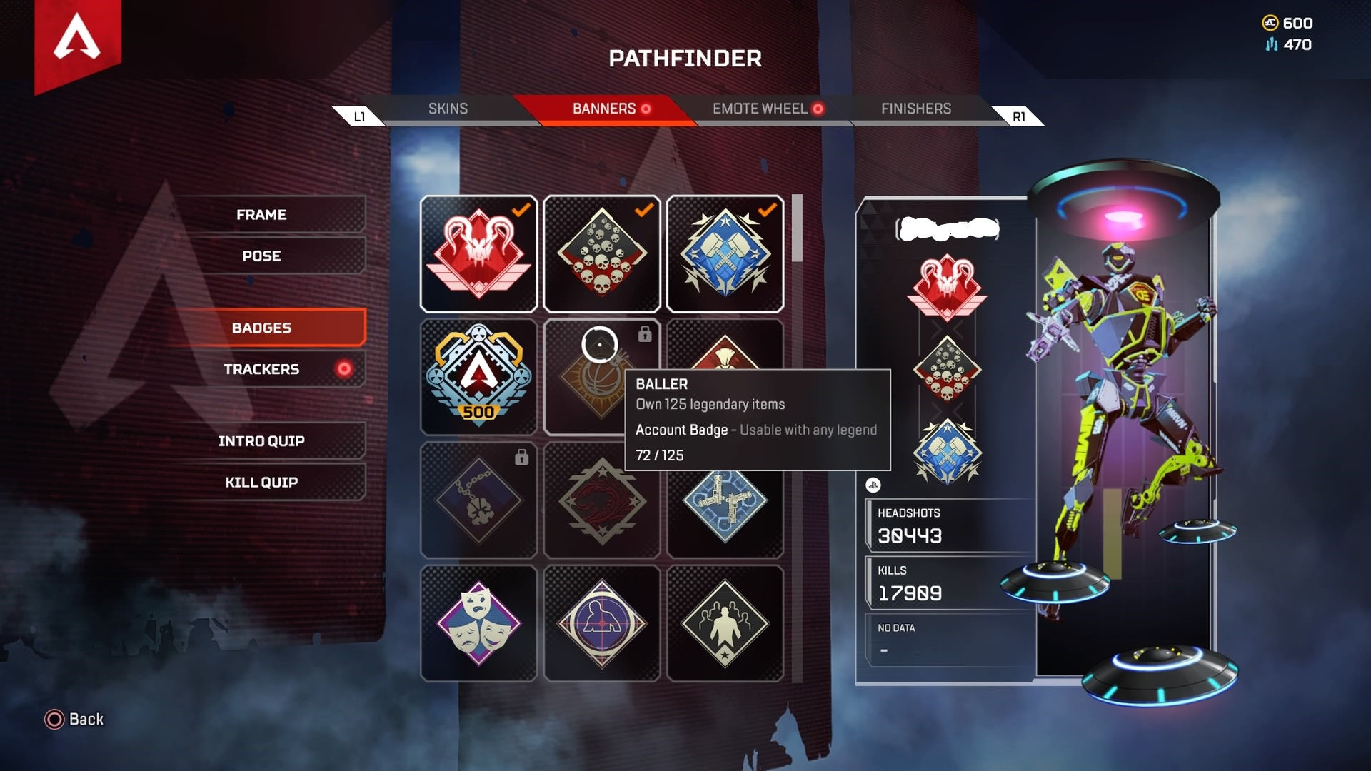 Wallpaper #zu9nTJMBMN-XEVvV2z1X291 Sold Apex Account PS4 Triple Badge Predator S2 and S5trail