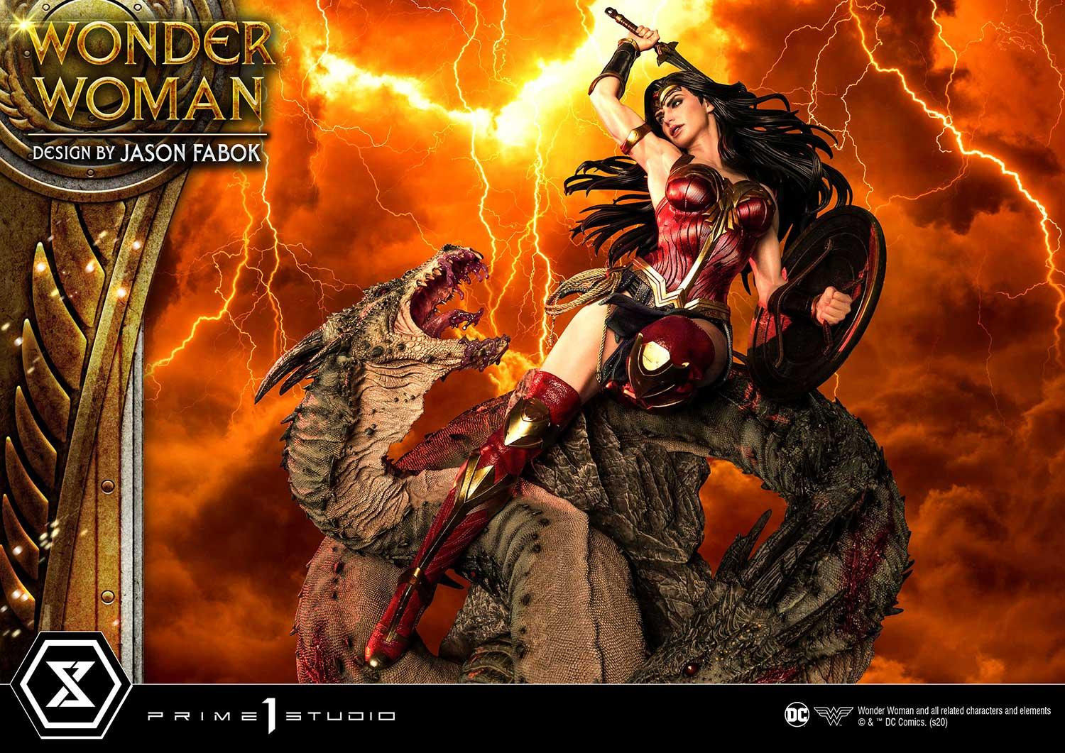 Wallpaper #e2cOBpMBSpphPi3-b78W180 Wonder Woman vs Hydra Pre Order the Bunker Premium Collectibles