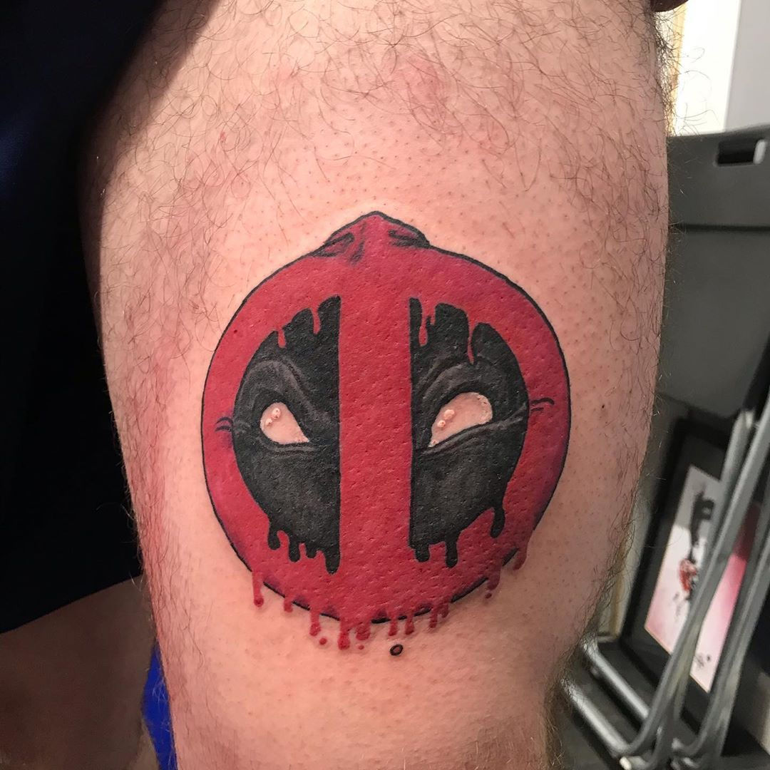 Wallpaper #9130c Marvel Tattoo Photo by Gus H Tattoo on Instagram Deadpool