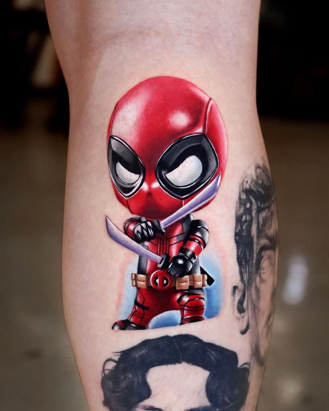 Wallpaper #9130c Marvel Tattoo Photo by Gus H Tattoo on Instagram Deadpool