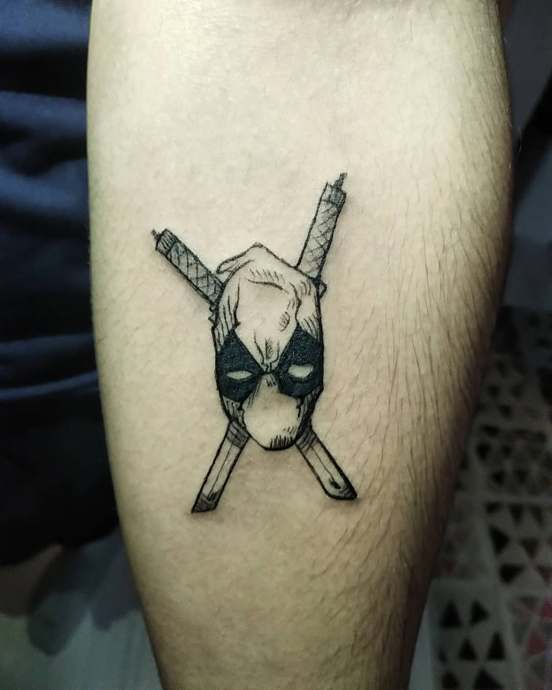 Wallpaper #9130c Marvel Tattoo Photo by Gus H Tattoo on Instagram Deadpool