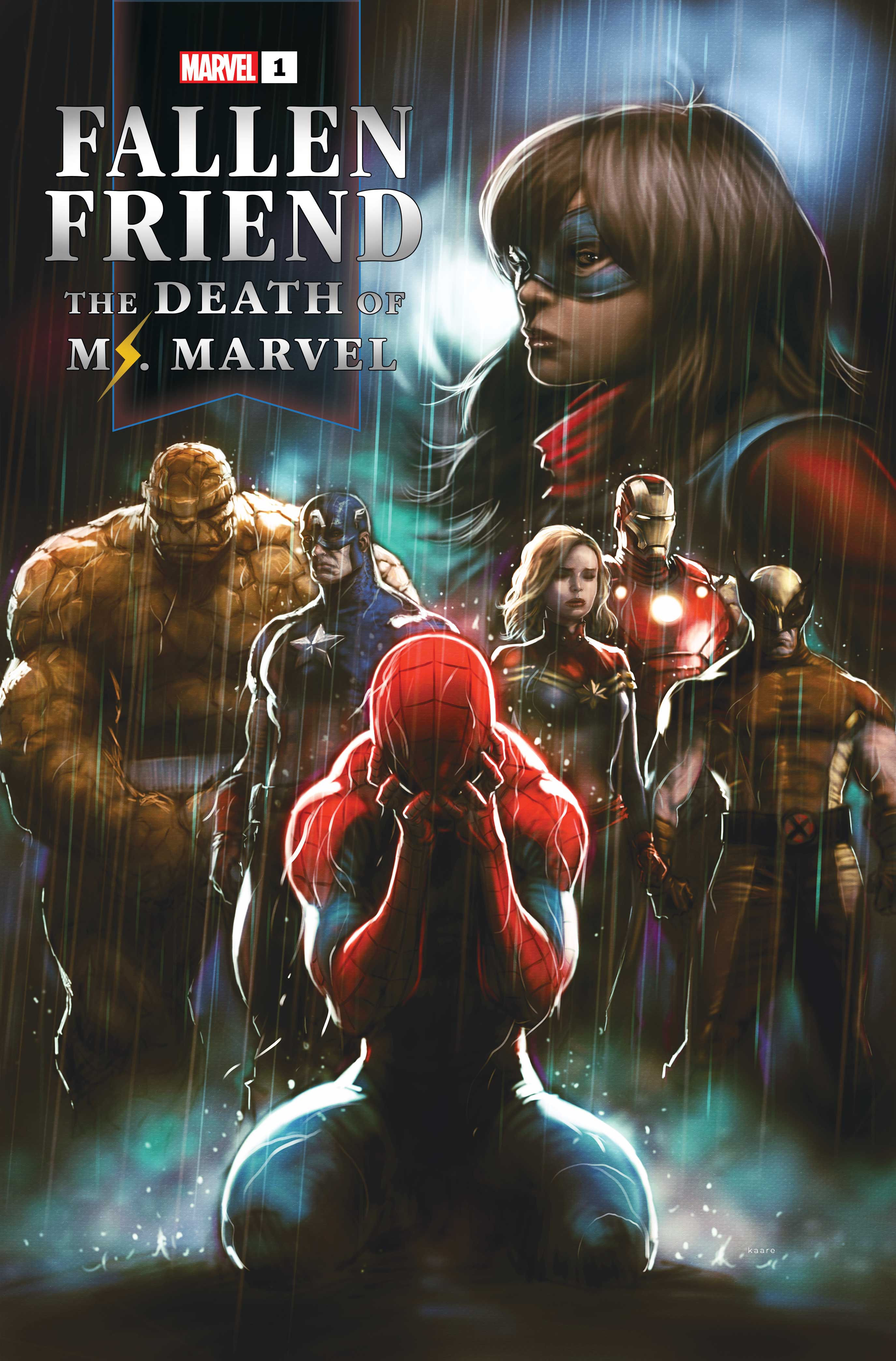 Wallpaper #_XMhgI4BFI5NbQksWxc-54 Marvel Comics Superheroes Mourning the Death of Ms. Marvel