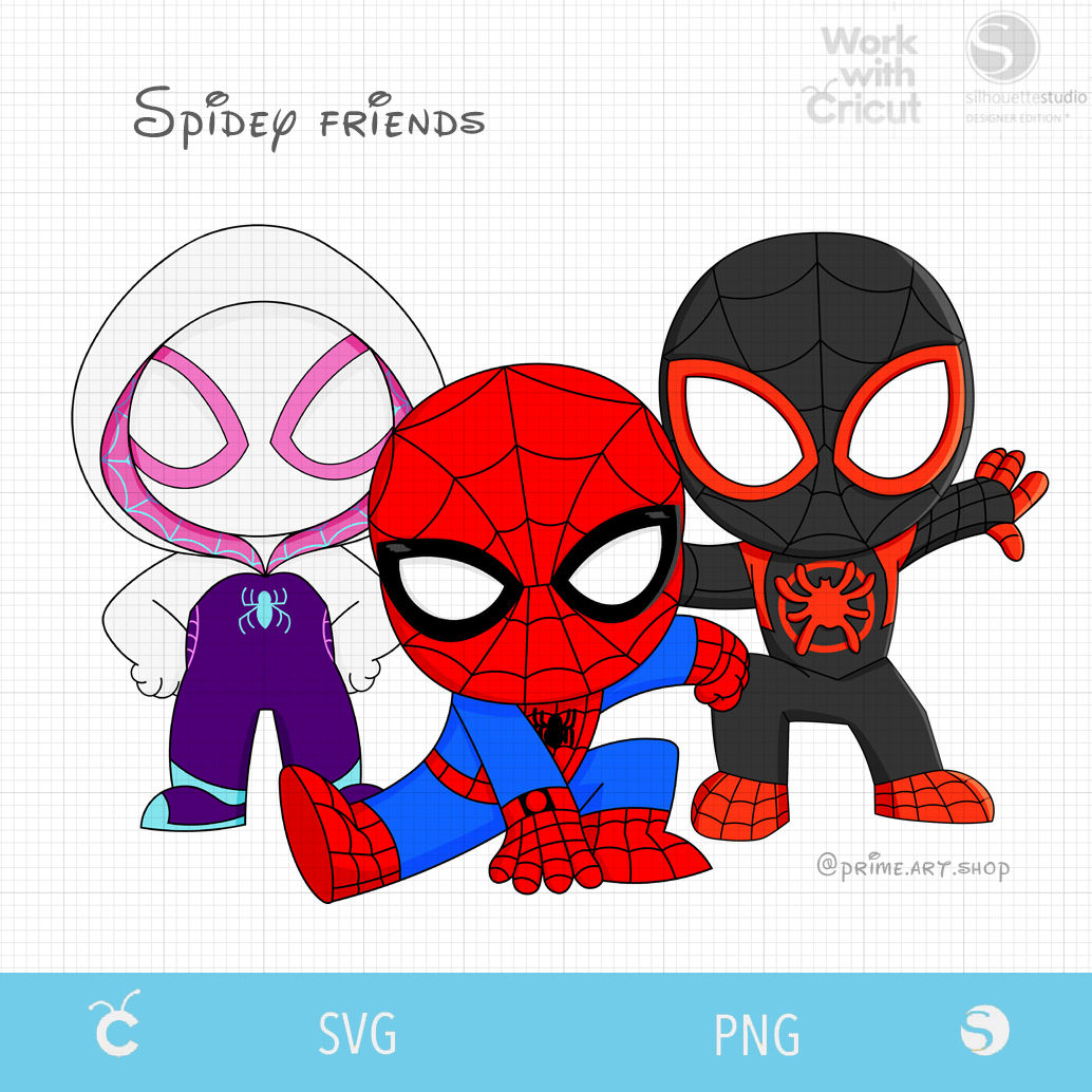 Wallpaper #JPSqOZMBKFX8bn3r5ncf419 Spidey His Amazing Friends Svg Superhero Svg Ghost Spider Inspire