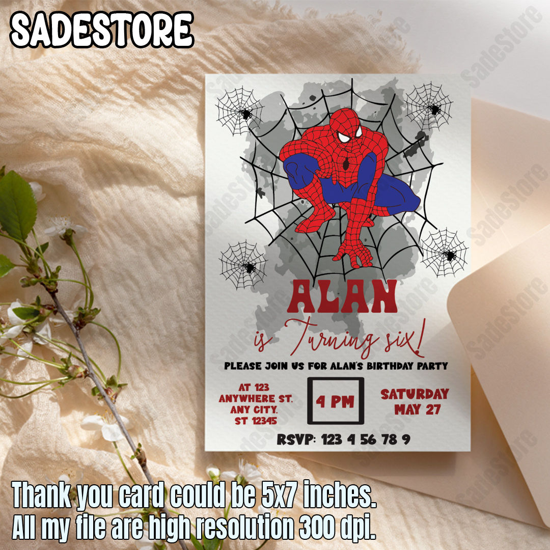 Wallpaper #oWd29JIBSpphPi3-q3rP117 Editable Spiderman Birthday Invitation Template Printable B Inspire