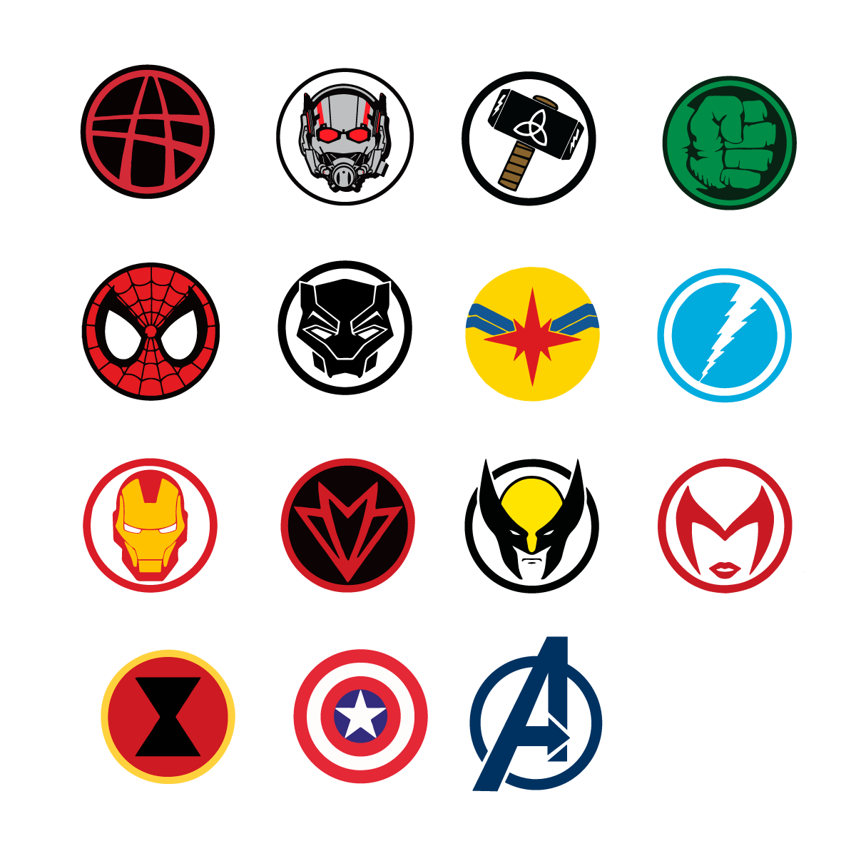 Wallpaper #w0bAVJcBqAgmjOk2JF0e98 Superhero Logos Marvel