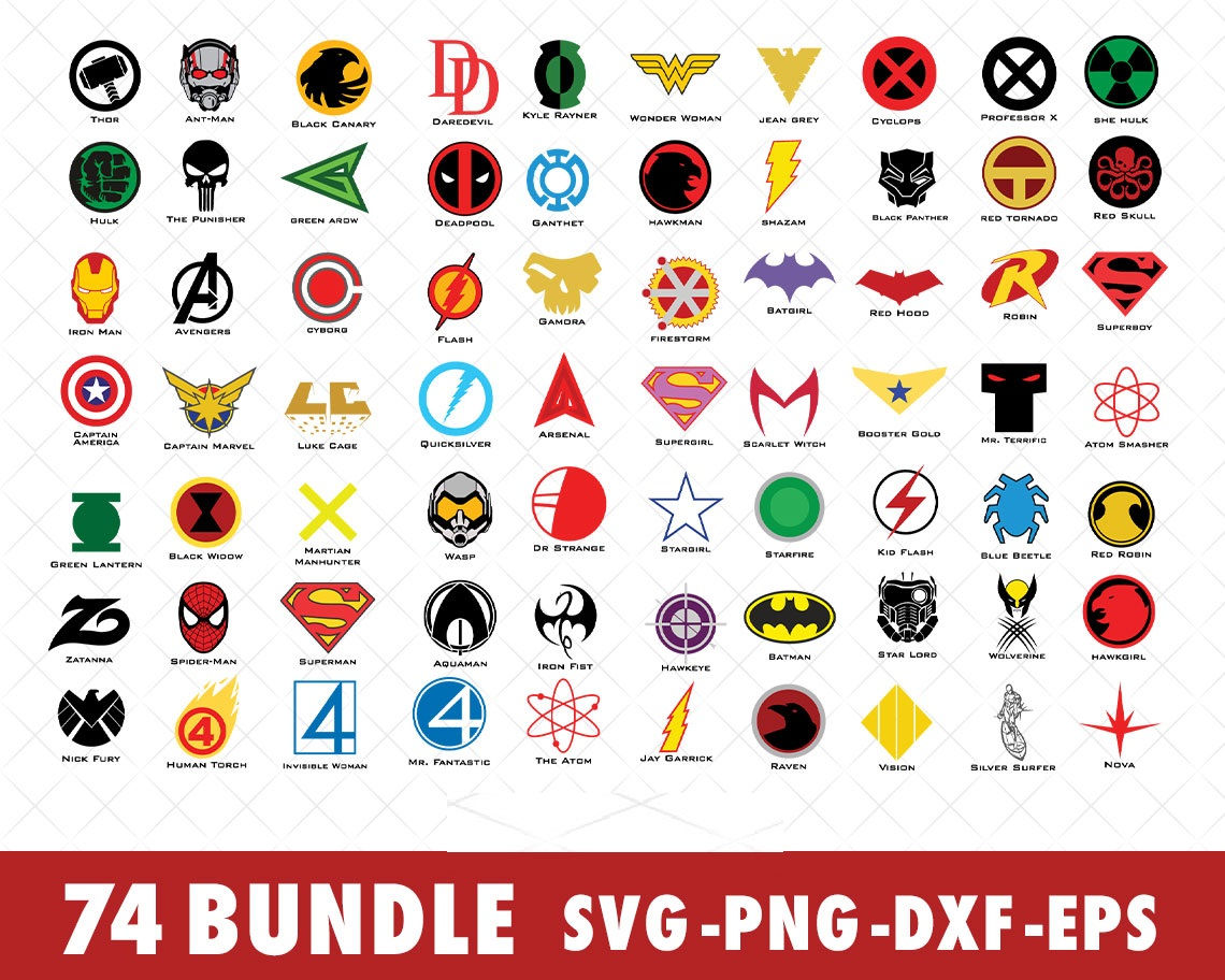 Wallpaper #5f9JaJMB3lSXT3zUXePG169 Marvel Symbols List